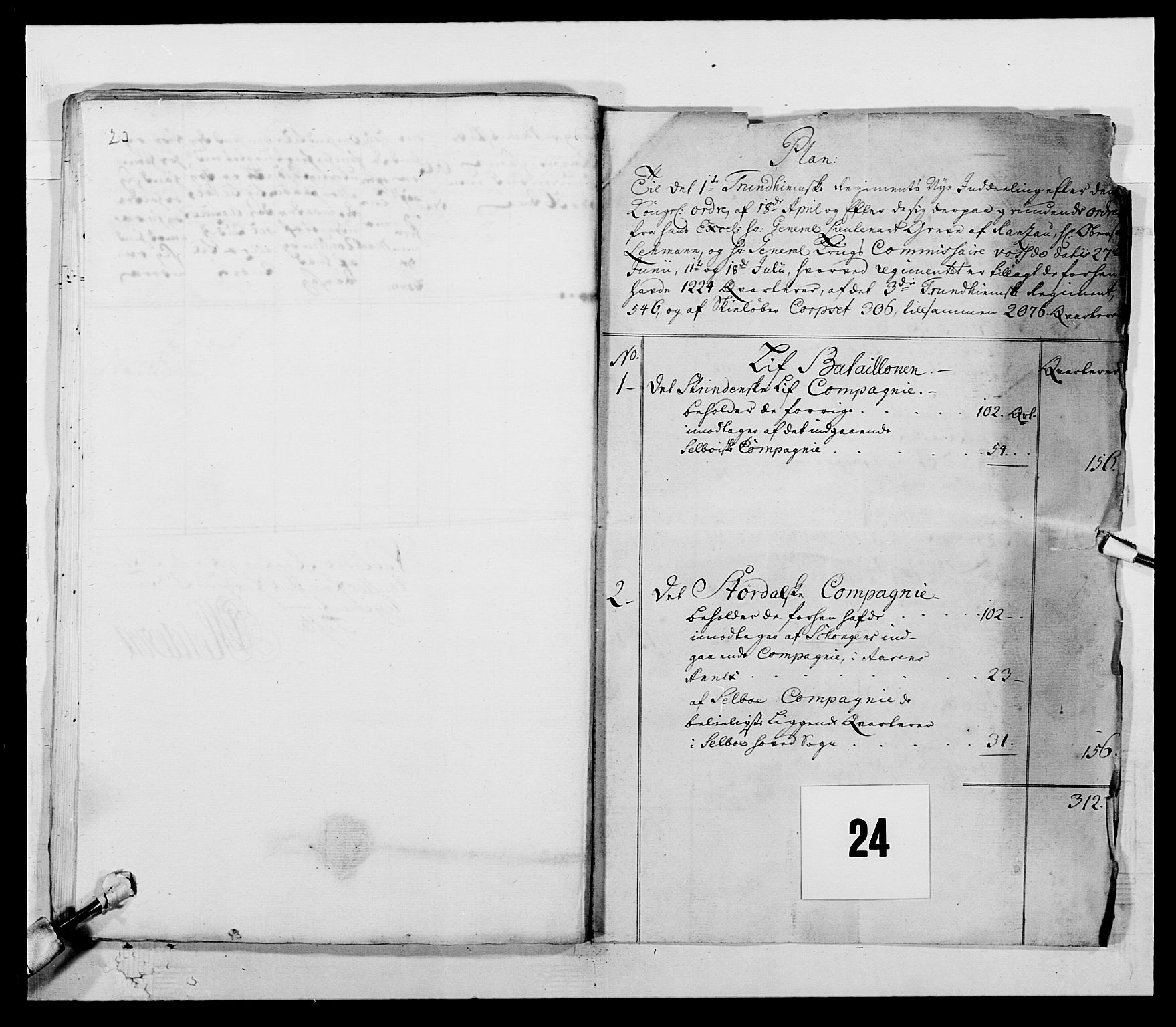 Kommanderende general (KG I) med Det norske krigsdirektorium, AV/RA-EA-5419/E/Ea/L0511: 1. Trondheimske regiment, 1767, s. 912