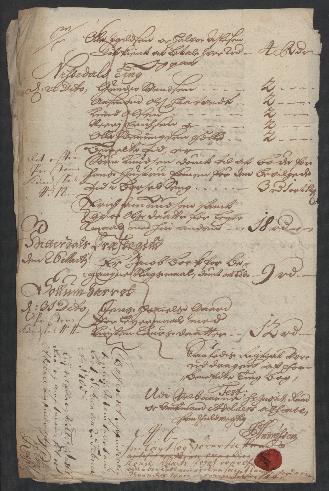 Rentekammeret inntil 1814, Reviderte regnskaper, Fogderegnskap, AV/RA-EA-4092/R36/L2111: Fogderegnskap Øvre og Nedre Telemark og Bamble, 1704, s. 53