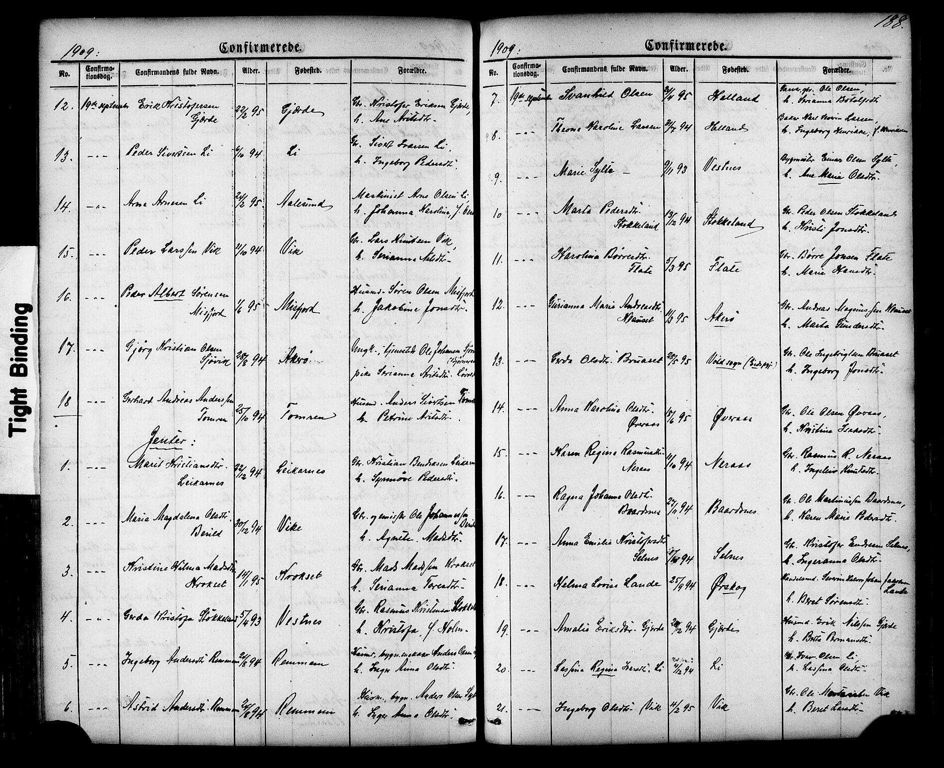 Ministerialprotokoller, klokkerbøker og fødselsregistre - Møre og Romsdal, AV/SAT-A-1454/539/L0536: Klokkerbok nr. 539C02, 1867-1913, s. 188