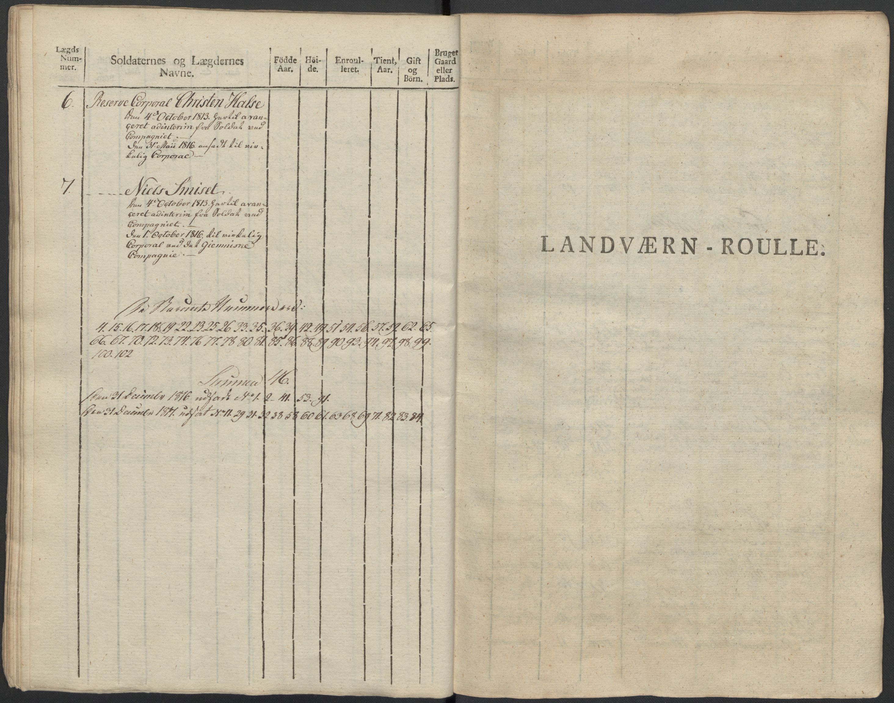 Generalitets- og kommissariatskollegiet, Det kongelige norske kommissariatskollegium, AV/RA-EA-5420/E/Eh/L0083c: 2. Trondheimske nasjonale infanteriregiment, 1810, s. 220