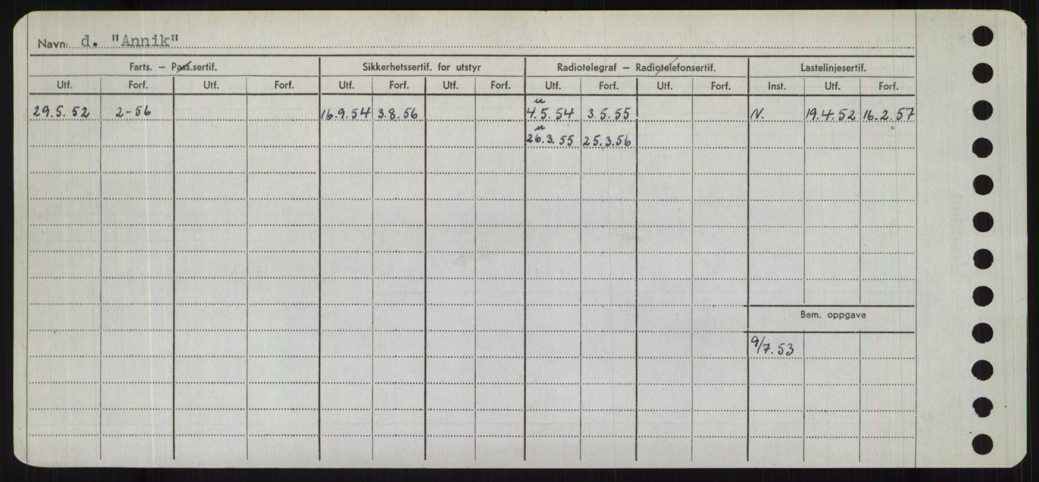 Sjøfartsdirektoratet med forløpere, Skipsmålingen, RA/S-1627/H/Hd/L0001: Fartøy, A-Anv, s. 770