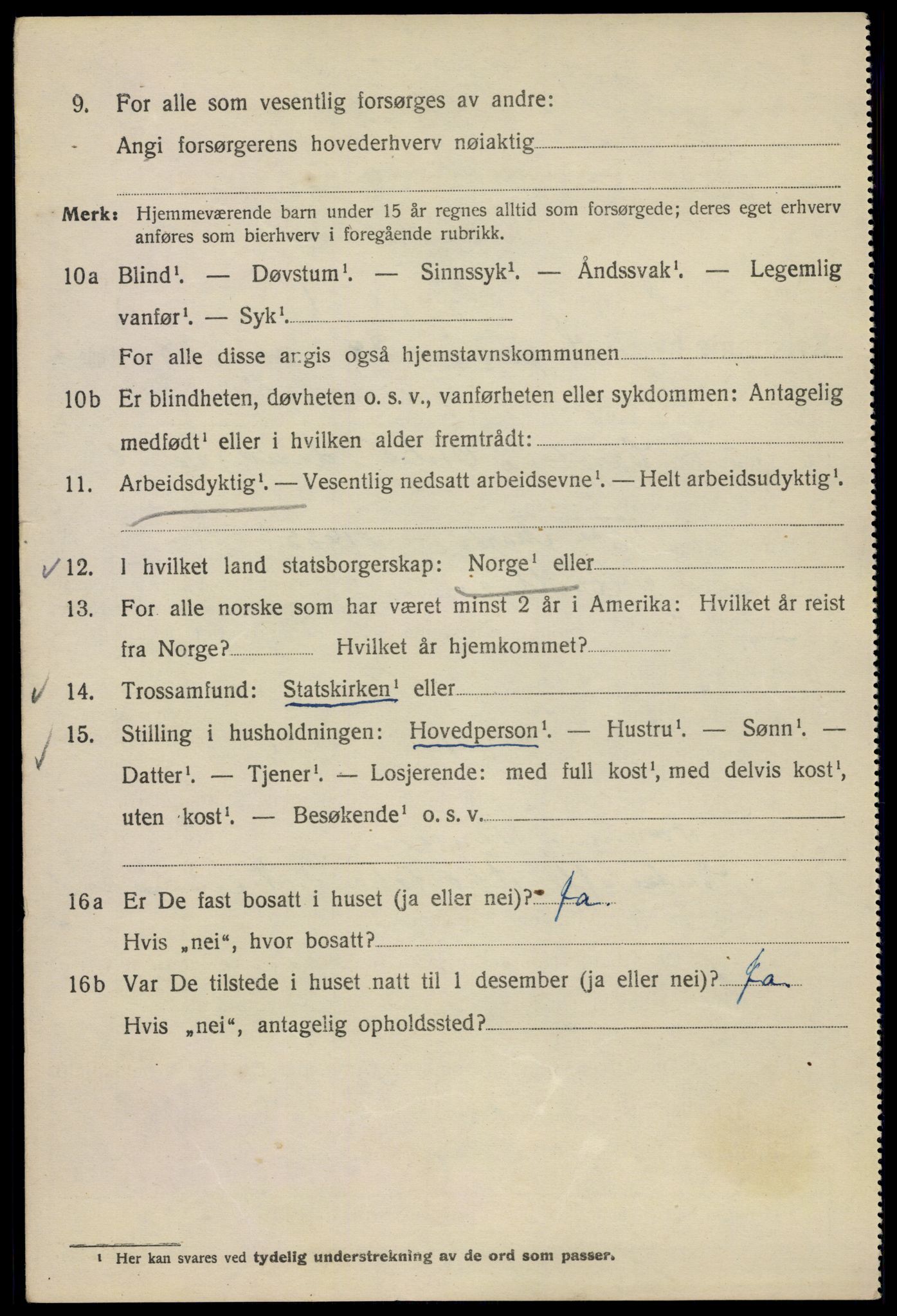 SAO, Folketelling 1920 for 0301 Kristiania kjøpstad, 1920, s. 477586