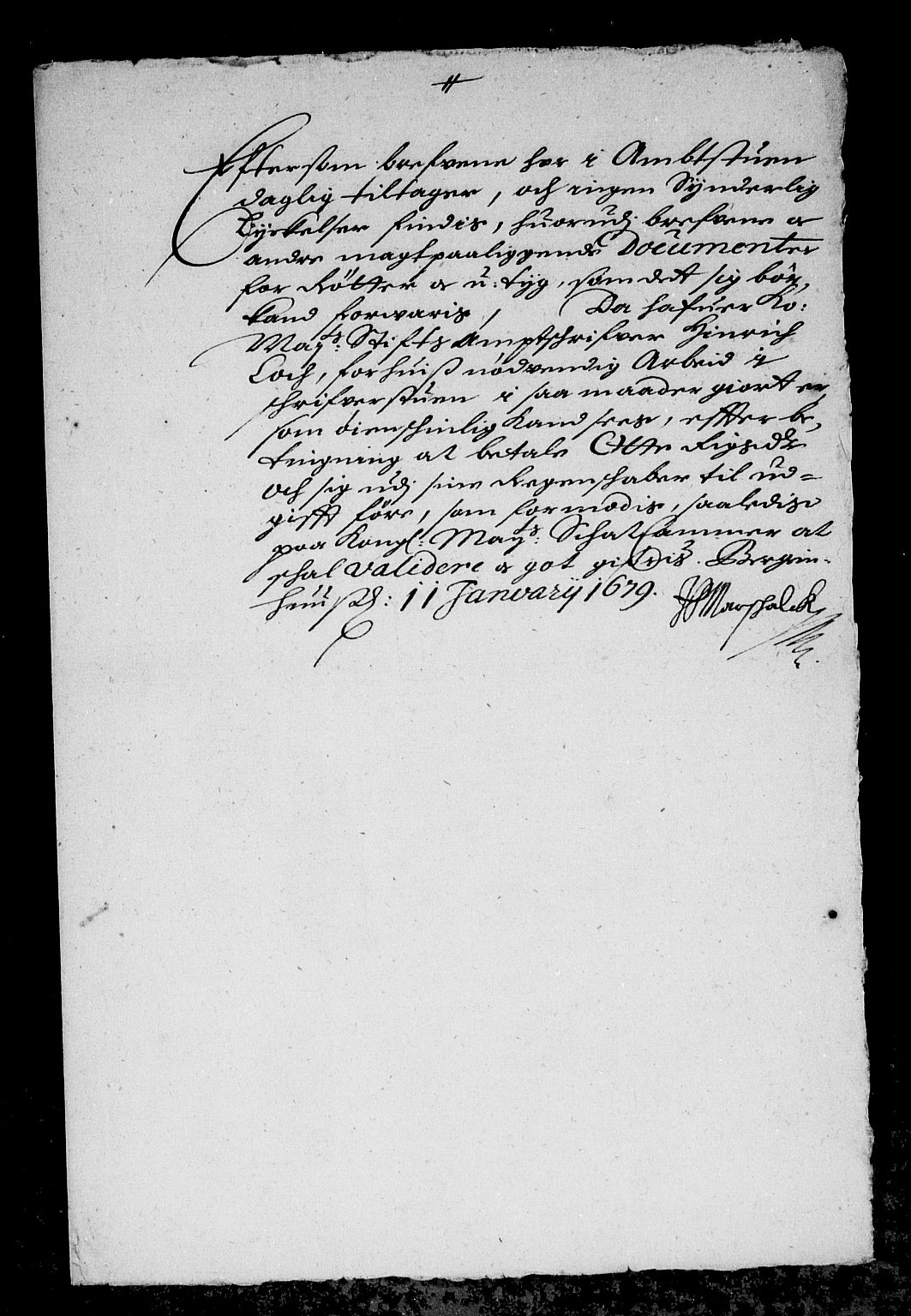 Rentekammeret inntil 1814, Reviderte regnskaper, Stiftamtstueregnskaper, Bergen stiftamt, AV/RA-EA-6043/R/Rc/L0053: Bergen stiftamt, 1678-1679