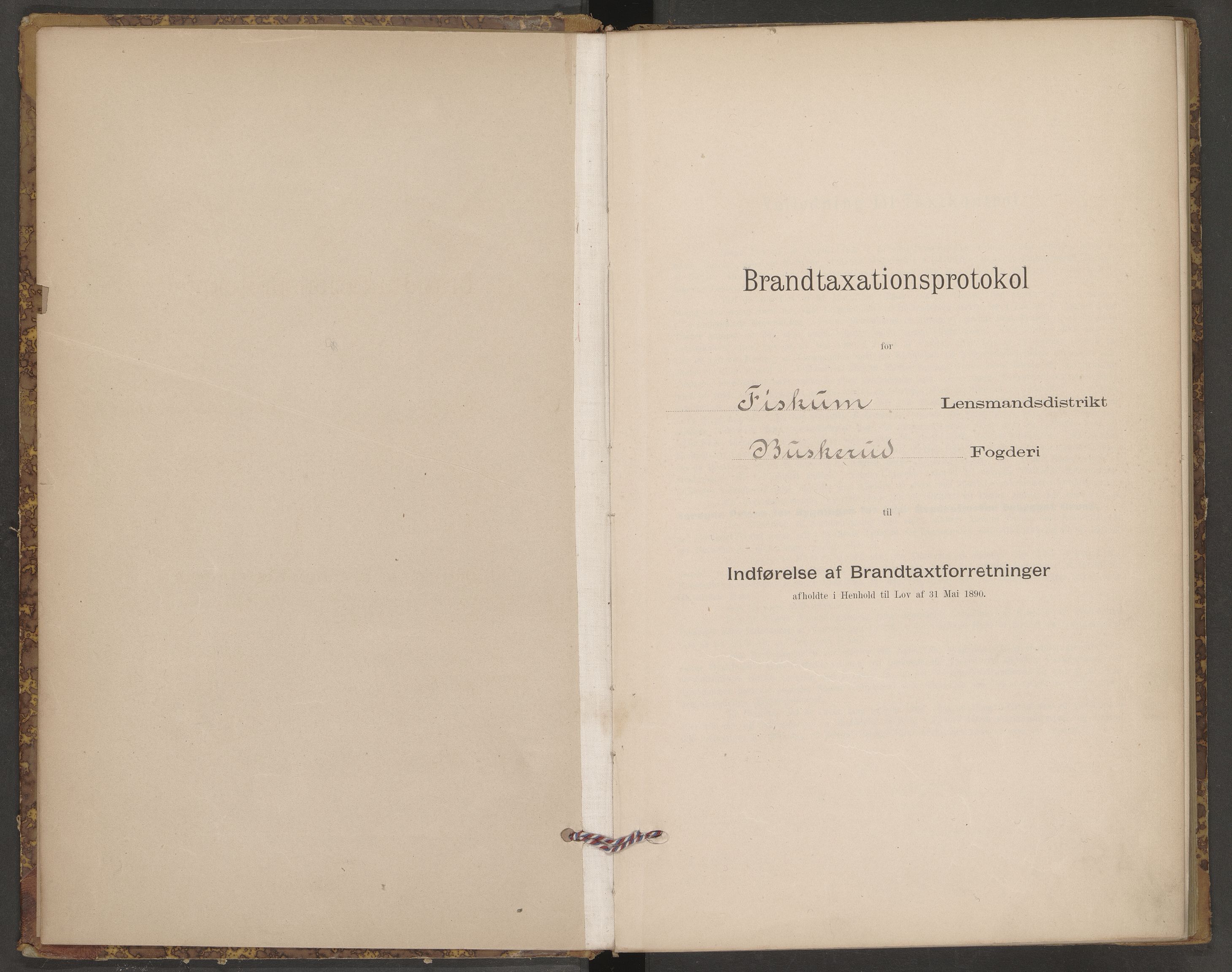 Fiskum lensmannskontor, AV/SAKO-A-531/Y/Yb/Ybb/L0001: Skjematakstprotokoll, 1896-1905