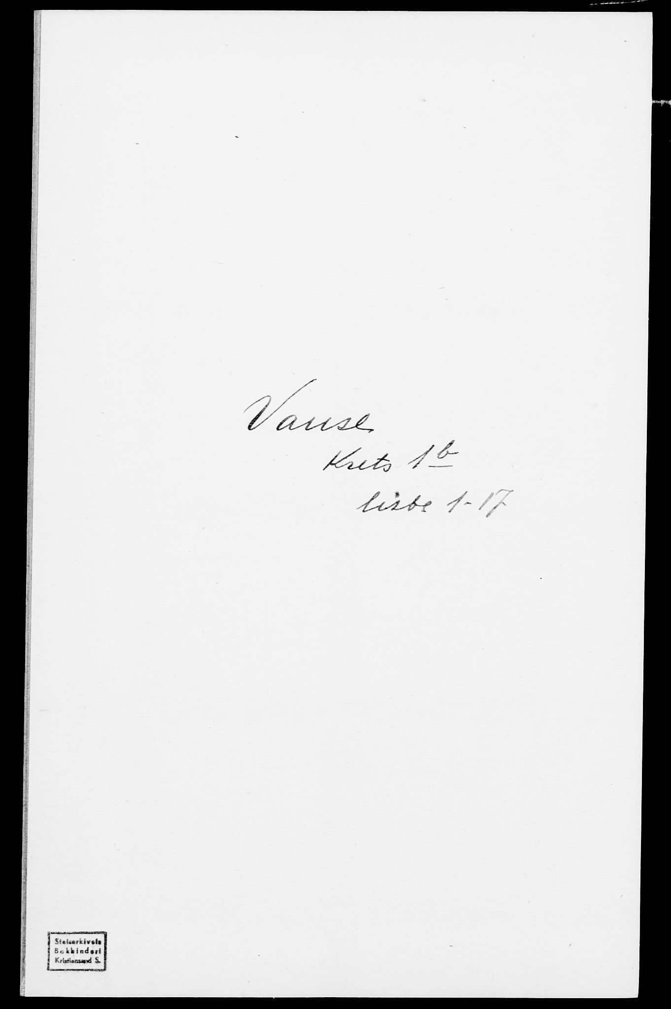 SAK, Folketelling 1875 for 1041L Vanse prestegjeld, Vanse sokn og Farsund landsokn, 1875, s. 263