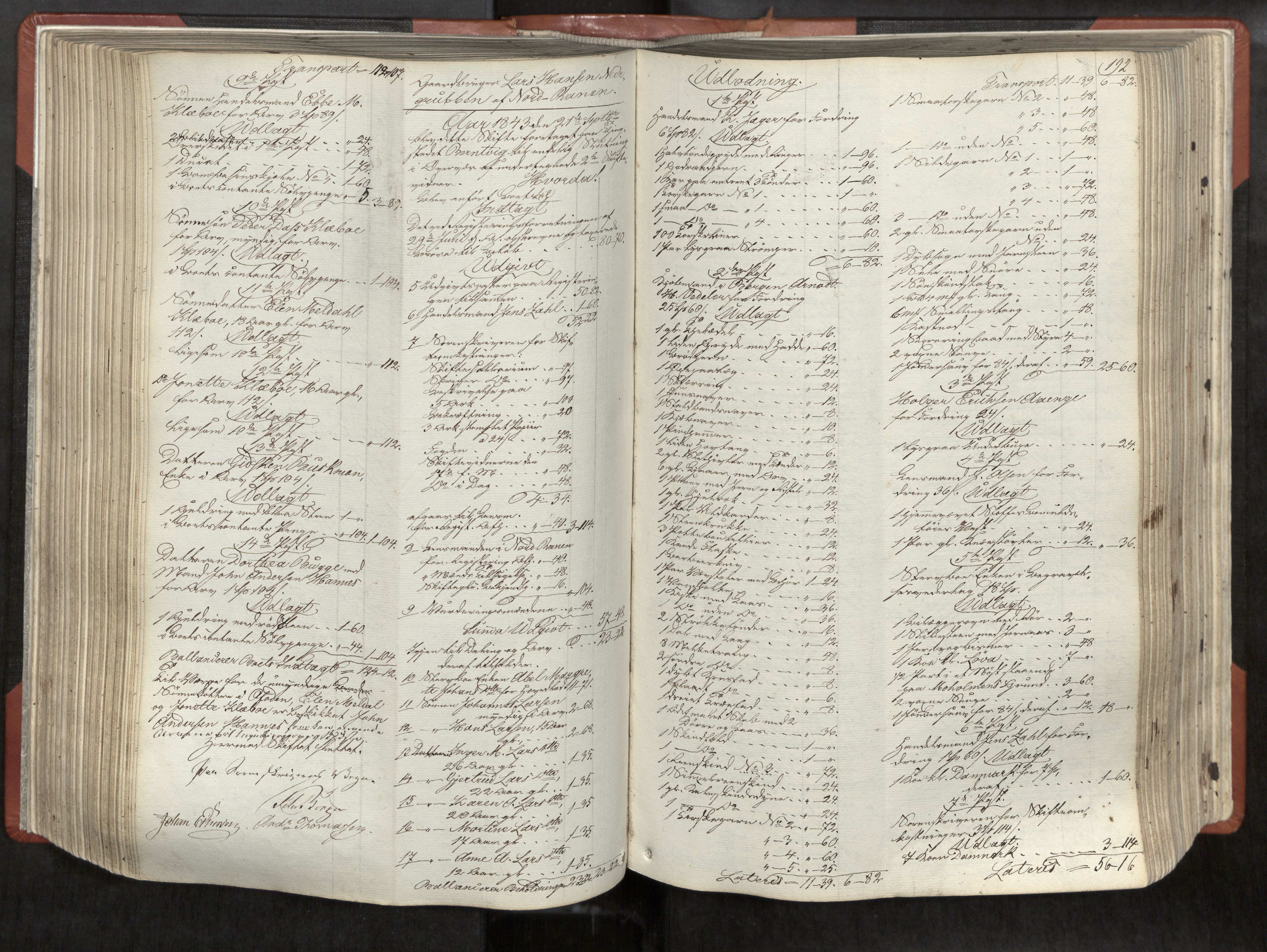 Helgeland sorenskriveri, AV/SAT-A-0004/3/3A/L0101: Skifteprotokoll 46, 1842-1847, s. 192