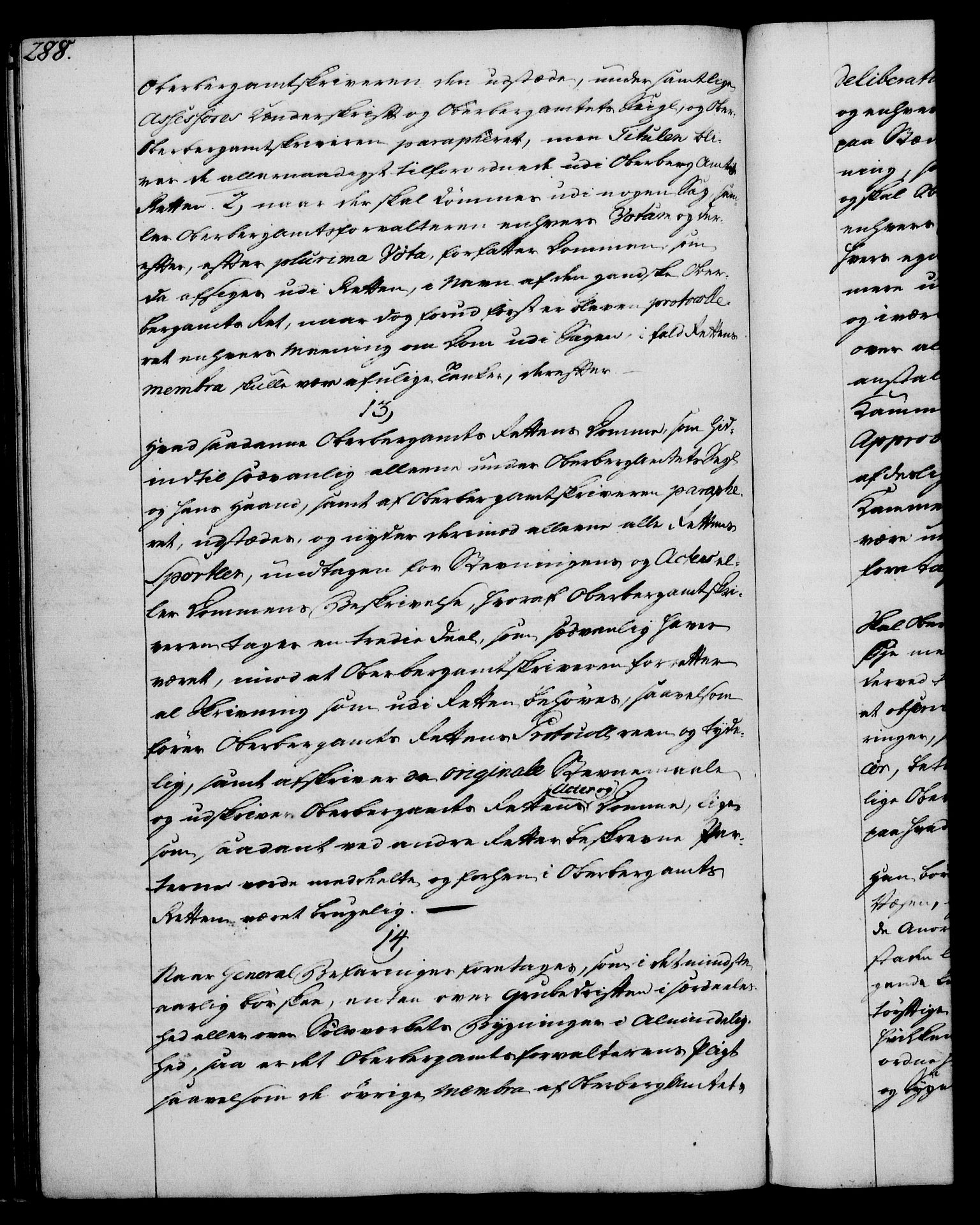 Rentekammeret, Kammerkanselliet, RA/EA-3111/G/Gg/Ggi/L0003: Norsk instruksjonsprotokoll med register (merket RK 53.36), 1751-1775, s. 288