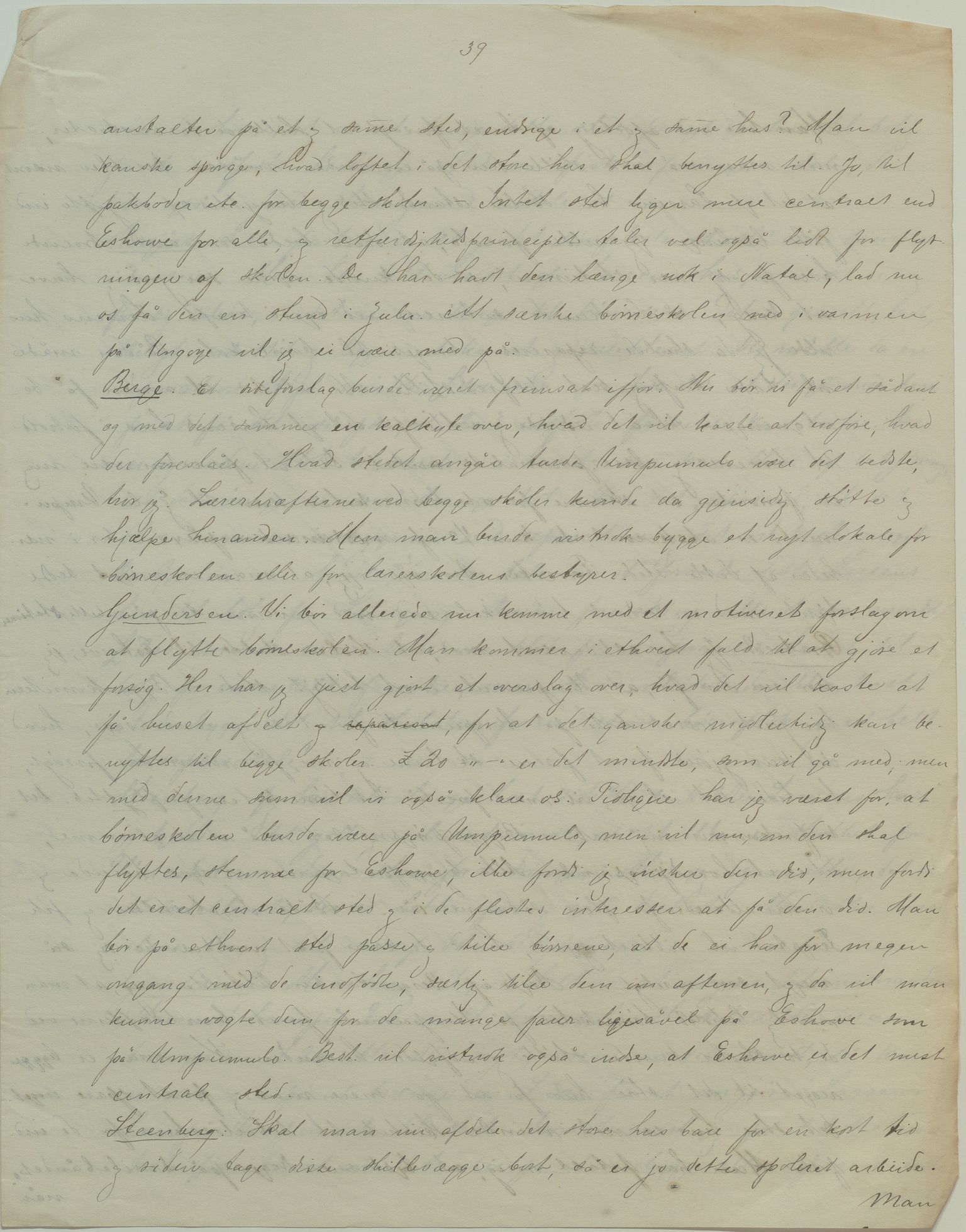 Det Norske Misjonsselskap - hovedadministrasjonen, VID/MA-A-1045/D/Da/Daa/L0039/0011: Konferansereferat og årsberetninger / Konferansereferat fra Sør-Afrika., 1893, s. 39