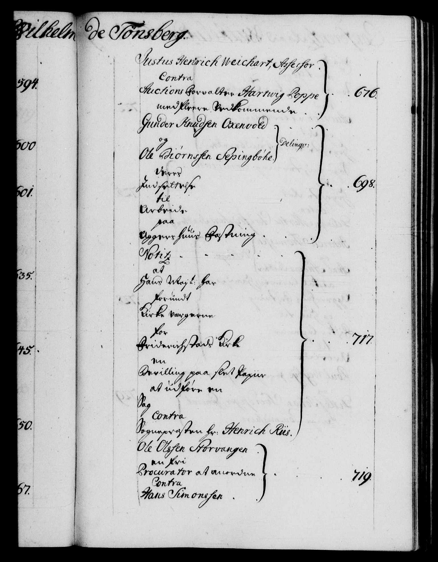 Danske Kanselli 1572-1799, AV/RA-EA-3023/F/Fc/Fca/Fcab/L0022: Norske tegnelser, 1722-1724