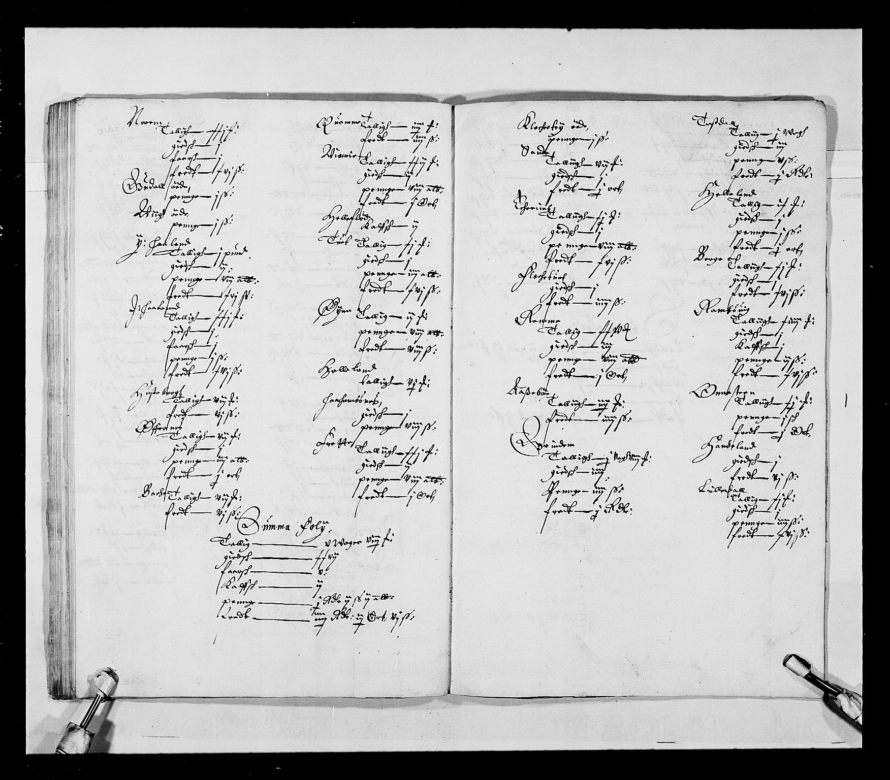 Stattholderembetet 1572-1771, RA/EA-2870/Ek/L0026/0001: Jordebøker 1633-1658: / Jordebøker for Bergenhus len, 1646-1647, s. 27