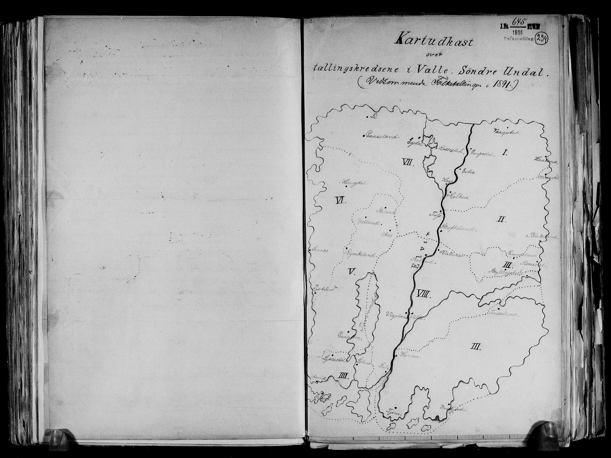 RA, Folketelling 1891 for 1029 Sør-Audnedal herred, 1891, s. 4