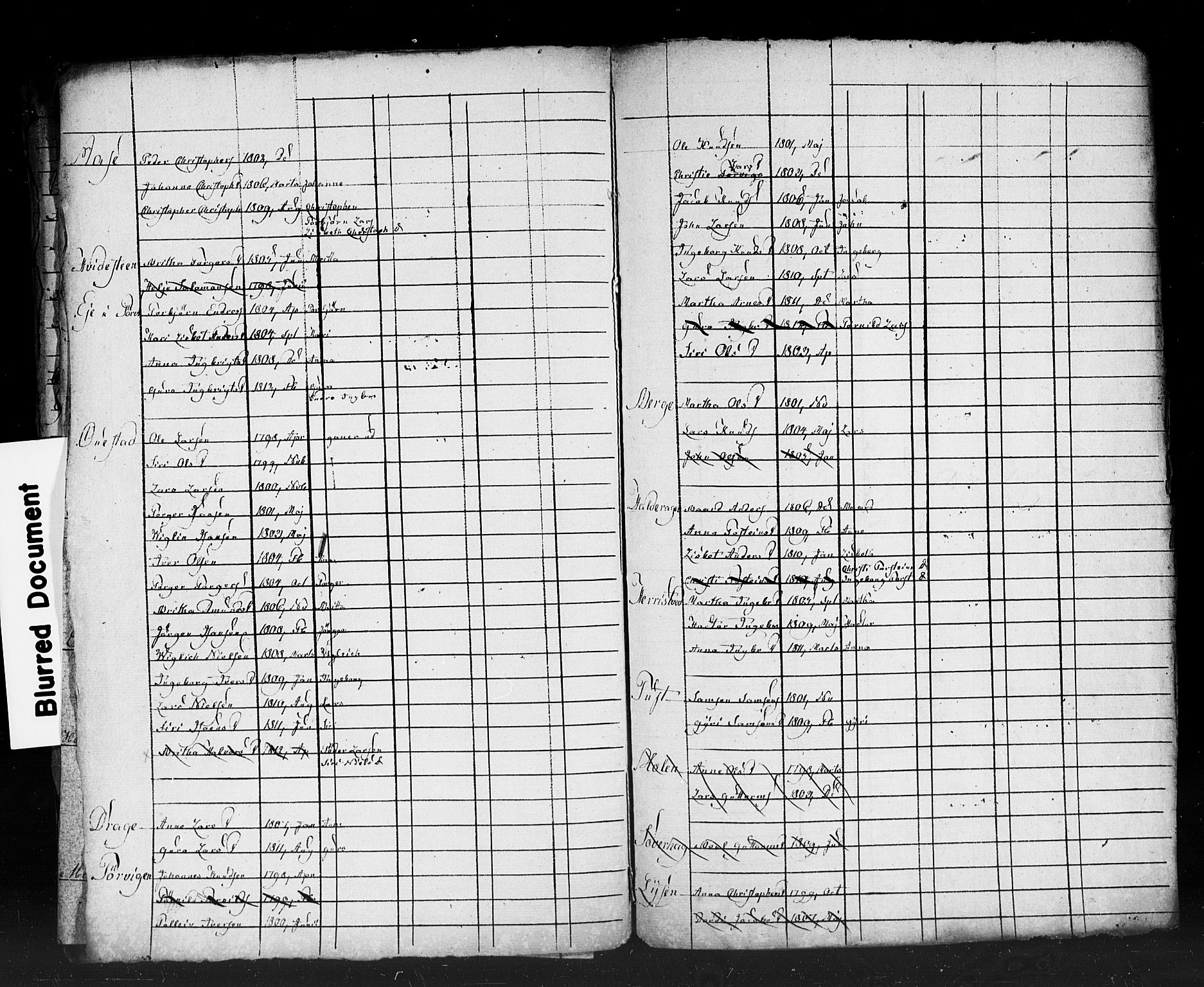 , Folketelling 1825 for 1226P Strandebarm prestegjeld, 1825, s. 109