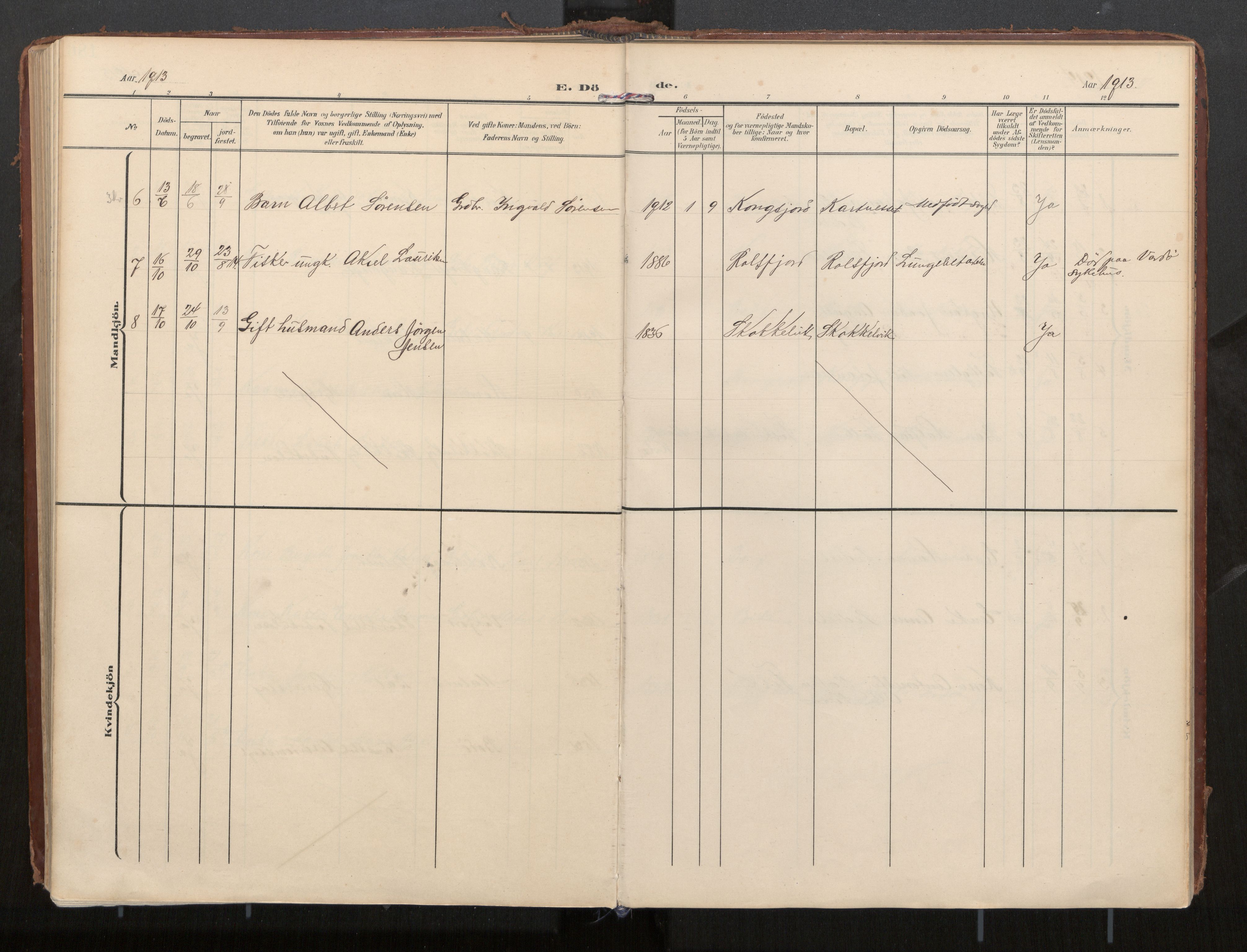 Ministerialprotokoller, klokkerbøker og fødselsregistre - Nordland, AV/SAT-A-1459/884/L1194: Ministerialbok nr. 884A02, 1906-1937, s. 187