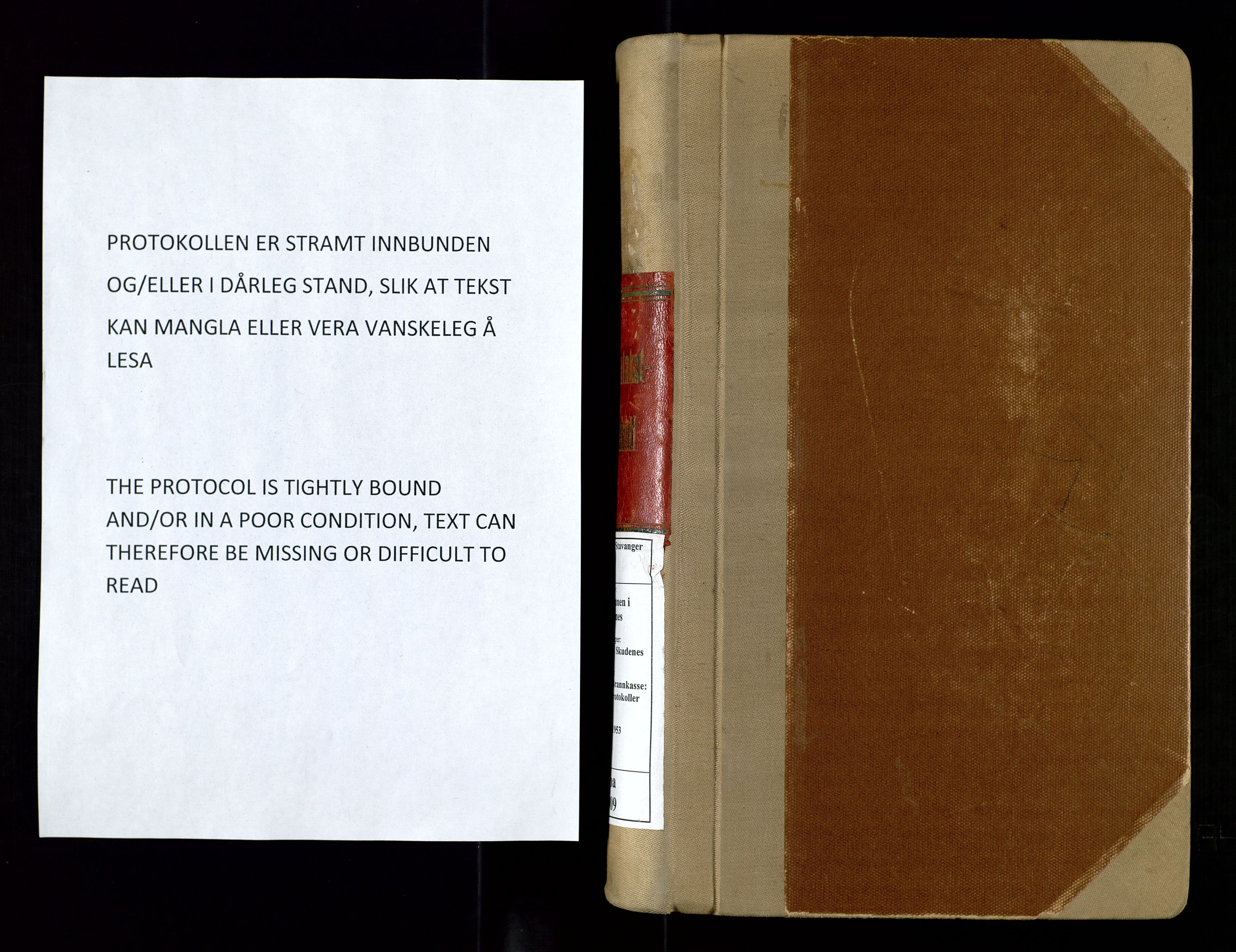 Skudenes lensmannskontor, AV/SAST-A-100444/Goa/L0009: Branntakstprotokoll, 1950-1953
