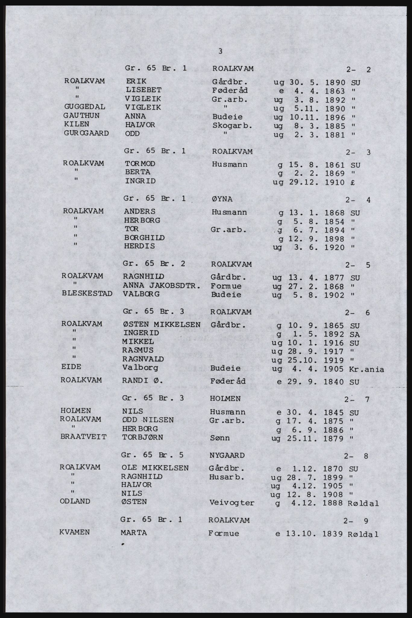 SAST, Avskrift av folketellingen 1920 for Indre Ryfylke, 1920, s. 235