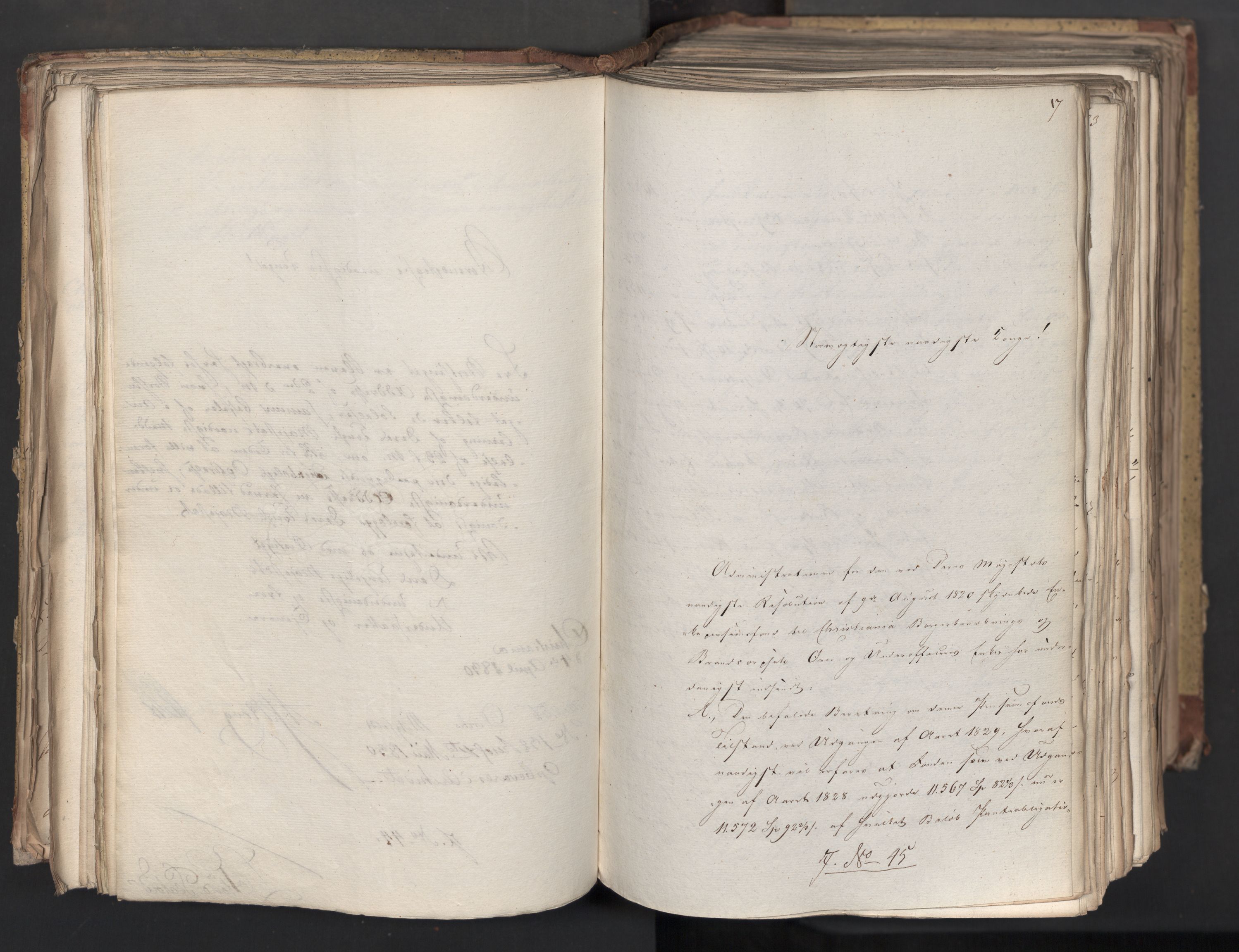 Statsrådsavdelingen i Stockholm, AV/RA-S-1003/D/Da/L0065: Regjeringsinnstillinger nr. 1-239, 1830, s. 175