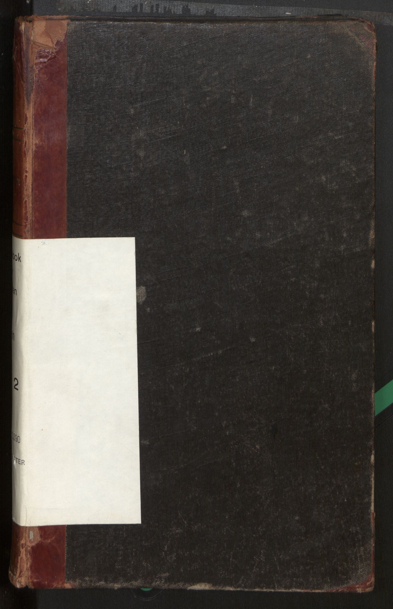 Kinn sokneprestembete, SAB/A-80801/H/Haa/Haag/L0002: Dagregister nr. G 2, 1859-1890
