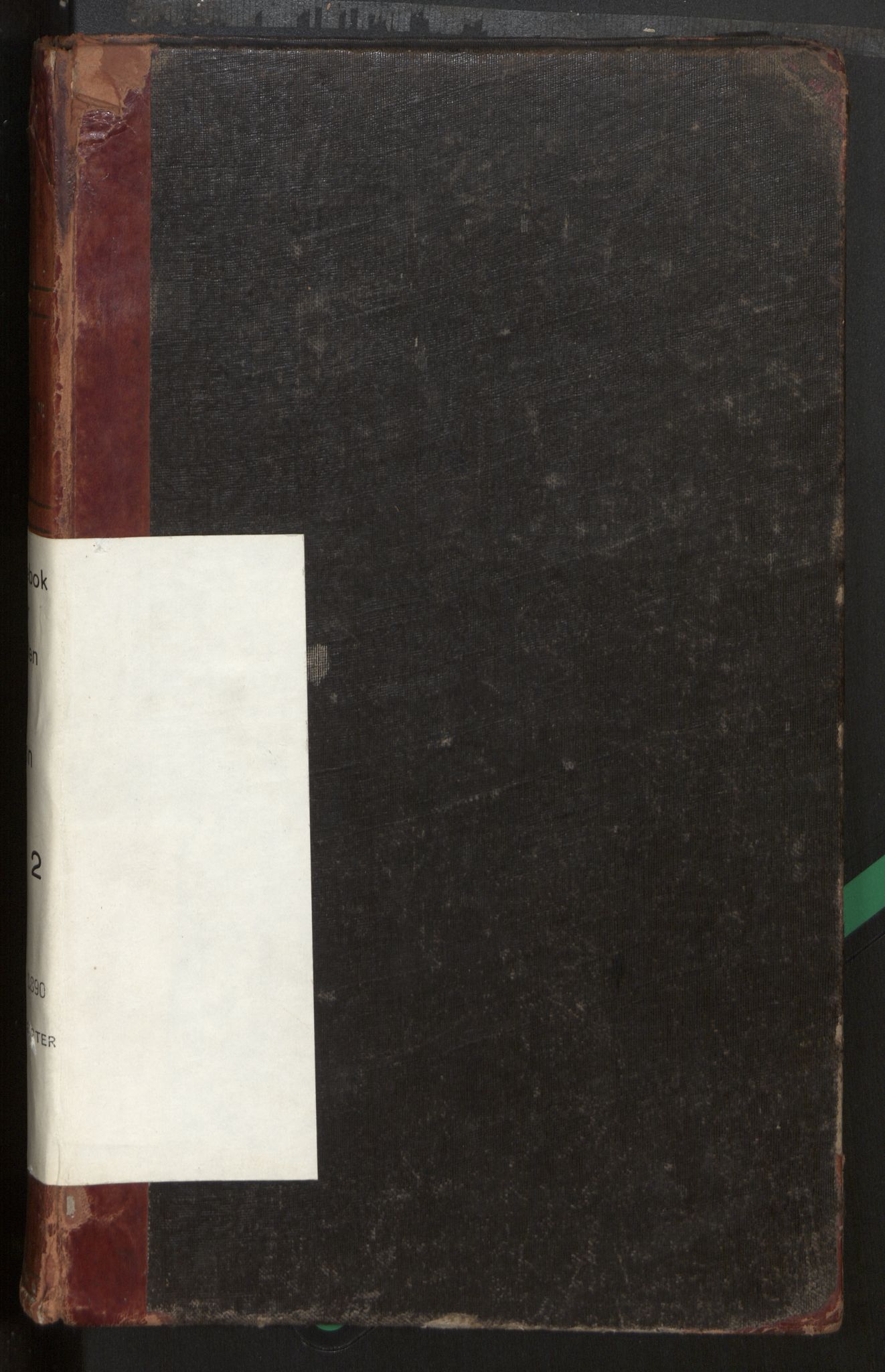 Kinn sokneprestembete, AV/SAB-A-80801/H/Haa/Haag/L0002: Dagsregister nr. G 2, 1859-1890