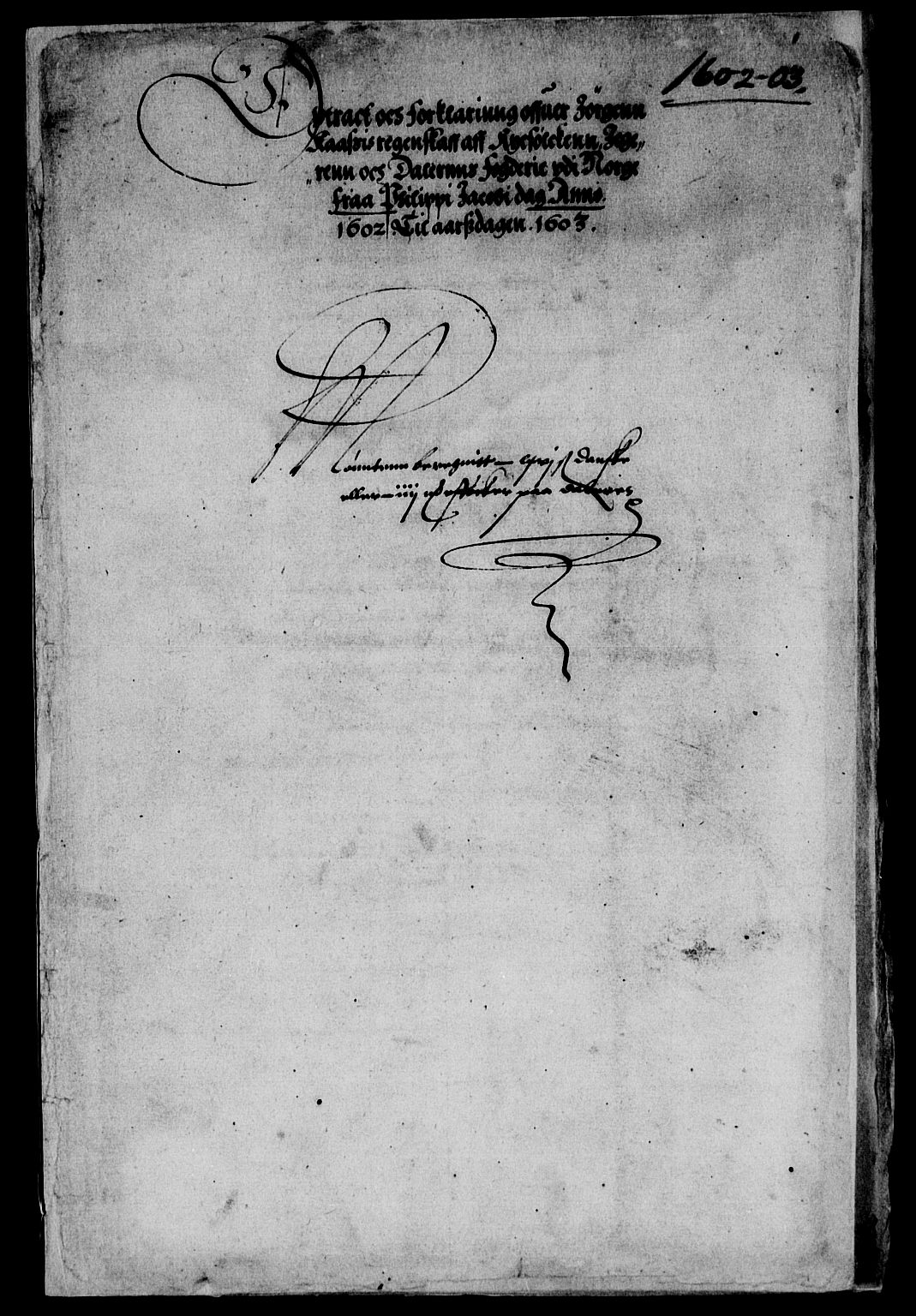 Rentekammeret inntil 1814, Reviderte regnskaper, Lensregnskaper, AV/RA-EA-5023/R/Rb/Rbs/L0001: Stavanger len, 1601-1605