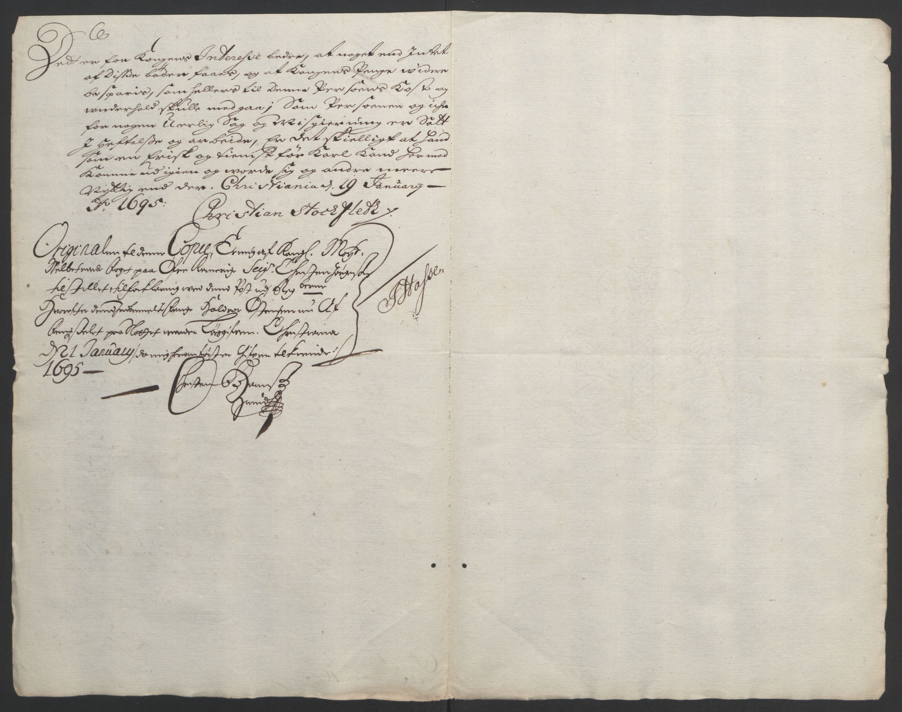 Rentekammeret inntil 1814, Reviderte regnskaper, Fogderegnskap, RA/EA-4092/R12/L0706: Fogderegnskap Øvre Romerike, 1694, s. 276