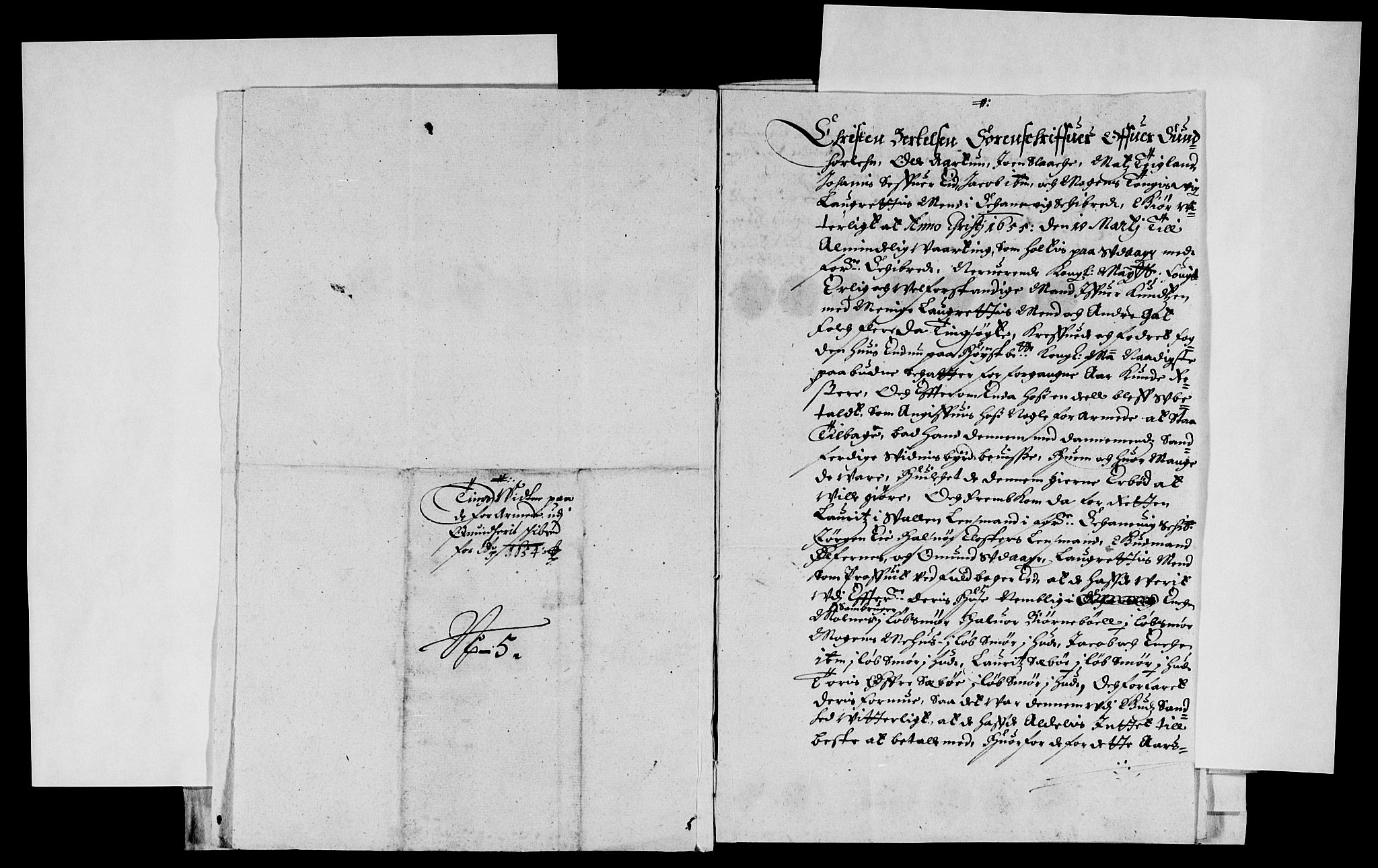 Rentekammeret inntil 1814, Reviderte regnskaper, Lensregnskaper, AV/RA-EA-5023/R/Rb/Rbt/L0128: Bergenhus len, 1654-1655