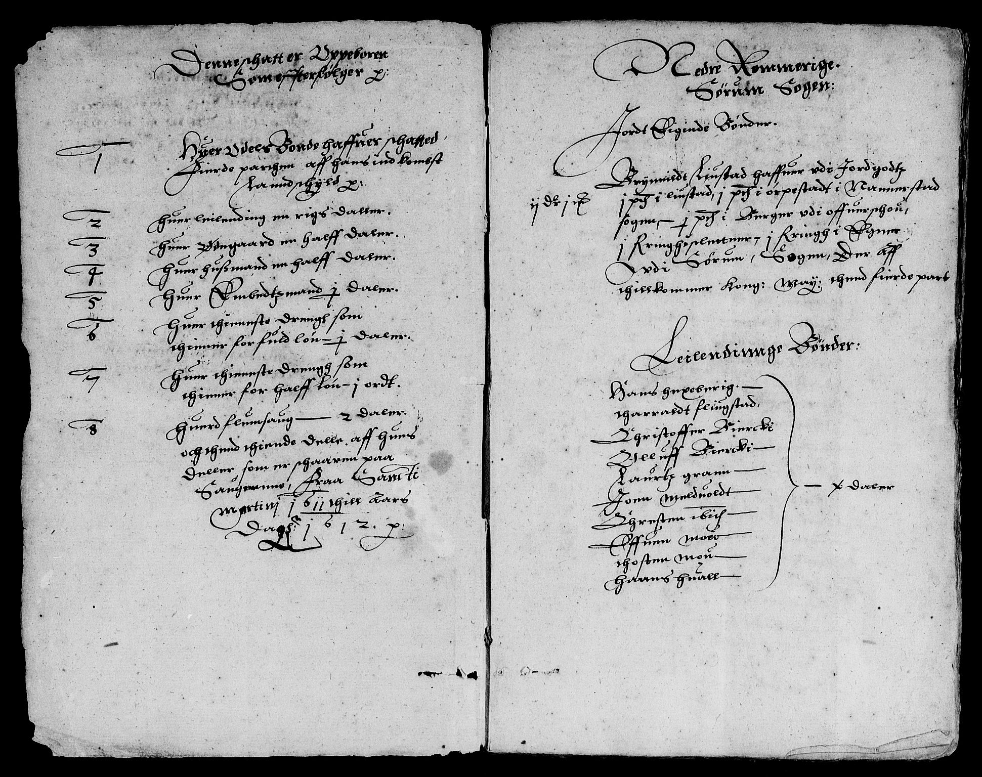Rentekammeret inntil 1814, Reviderte regnskaper, Lensregnskaper, AV/RA-EA-5023/R/Rb/Rba/L0032: Akershus len, 1608-1614