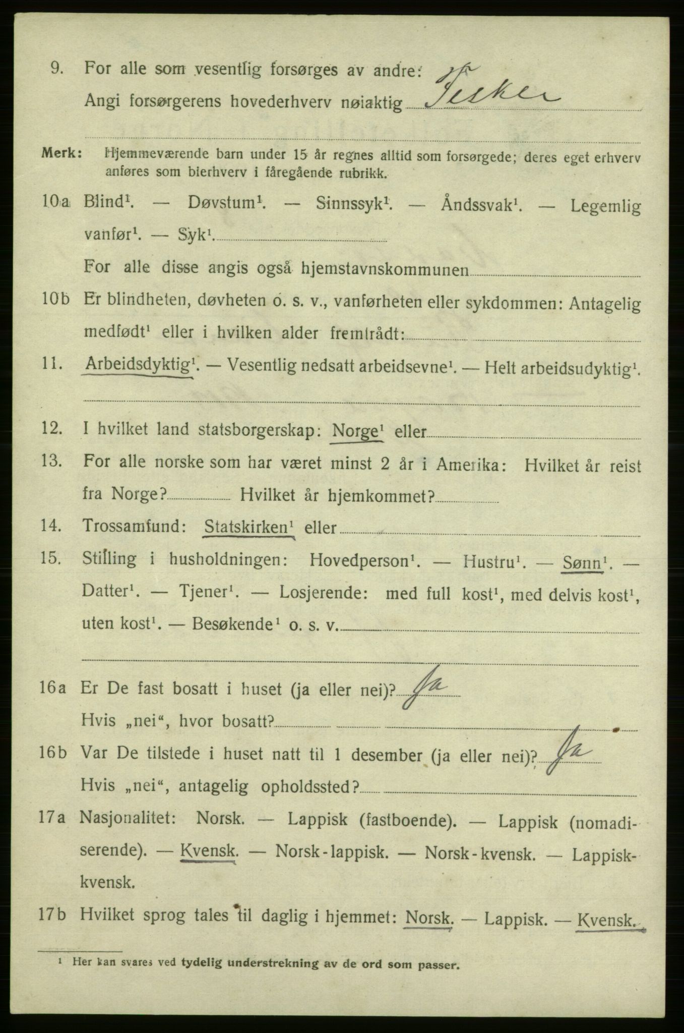 SATØ, Folketelling 1920 for 2003 Vadsø kjøpstad, 1920, s. 2210