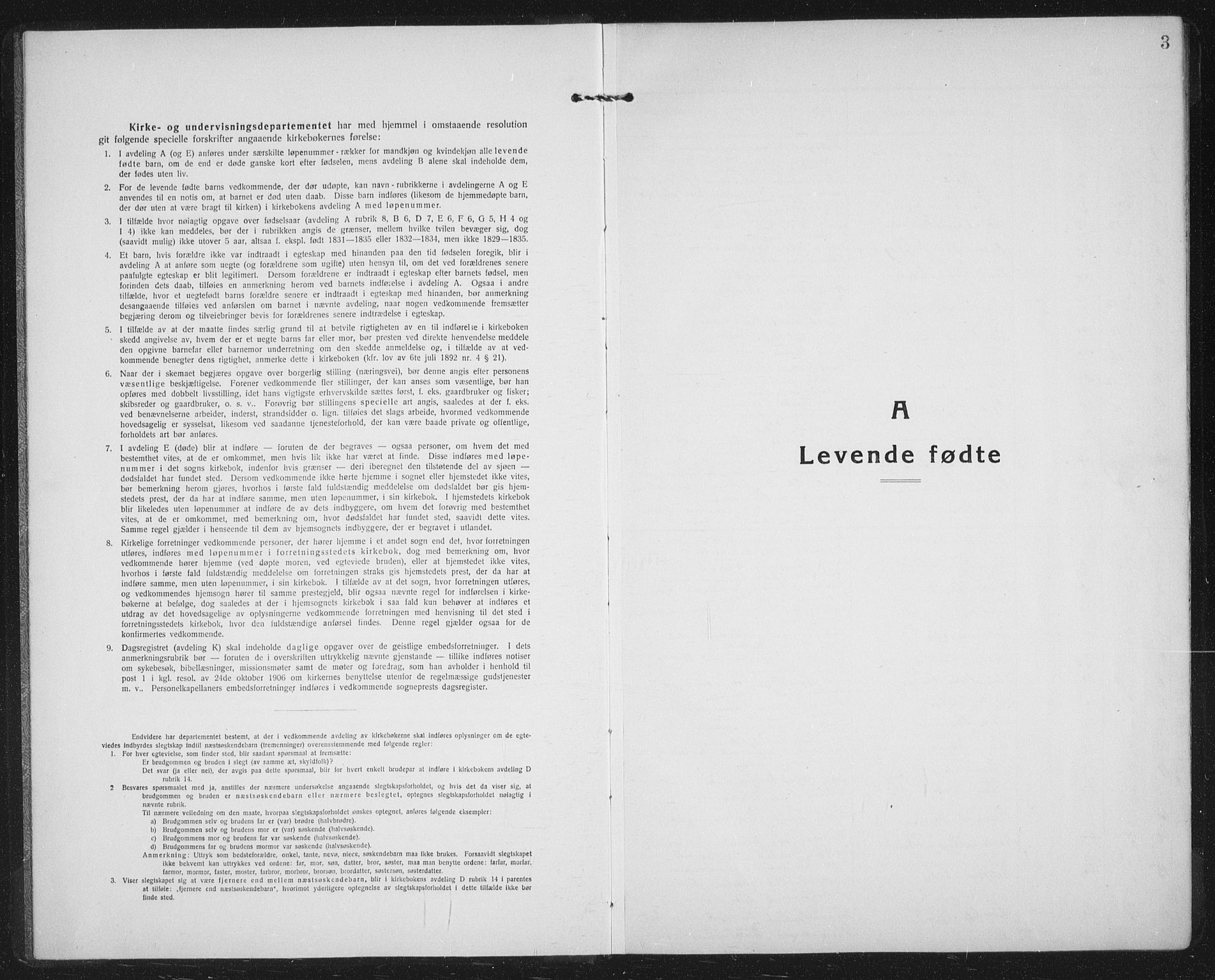 Lenvik sokneprestembete, SATØ/S-1310/H/Ha/Hab/L0023klokker: Klokkerbok nr. 23, 1918-1936, s. 3