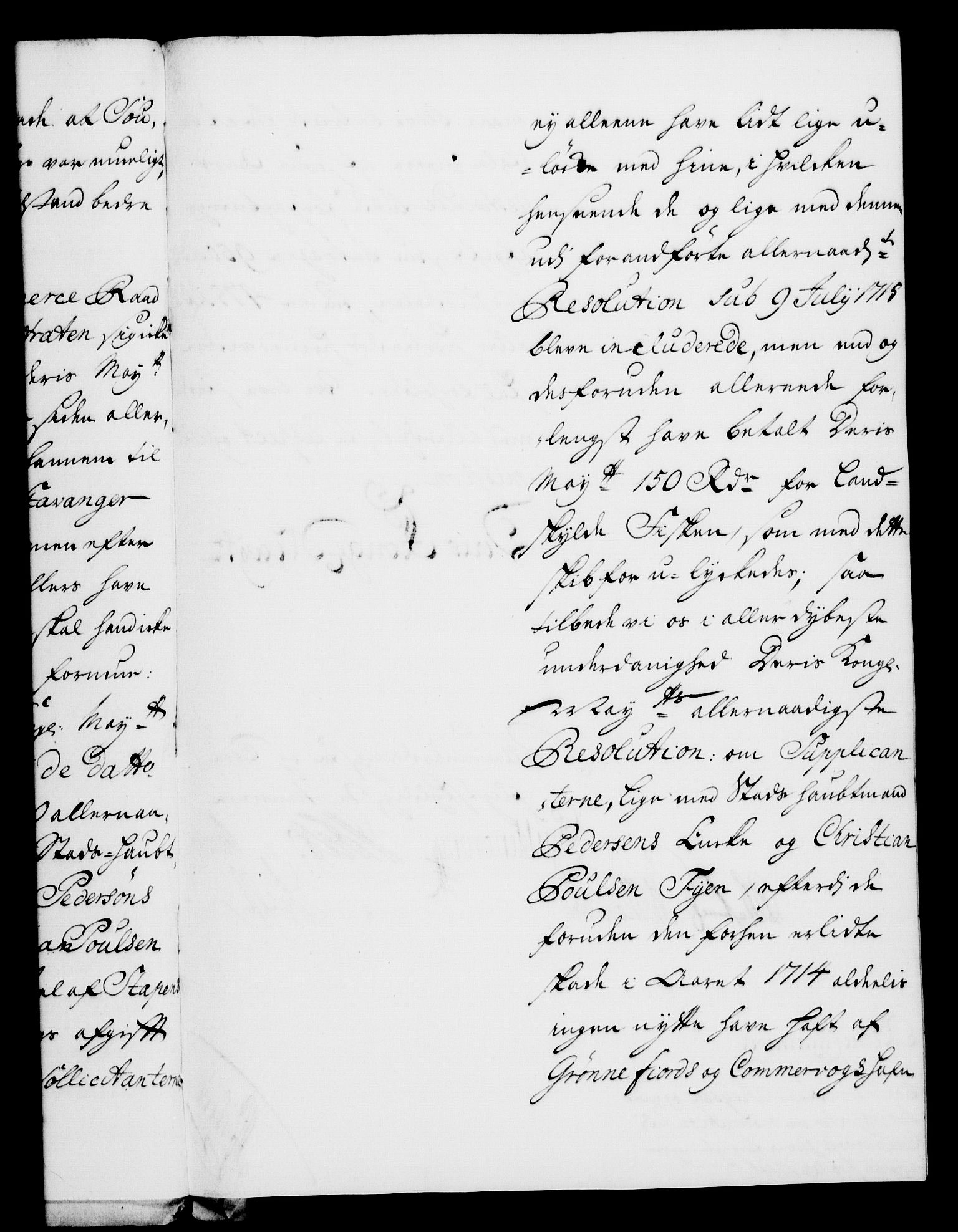 Rentekammeret, Kammerkanselliet, RA/EA-3111/G/Gf/Gfa/L0004: Norsk relasjons- og resolusjonsprotokoll (merket RK 52.4), 1721, s. 705