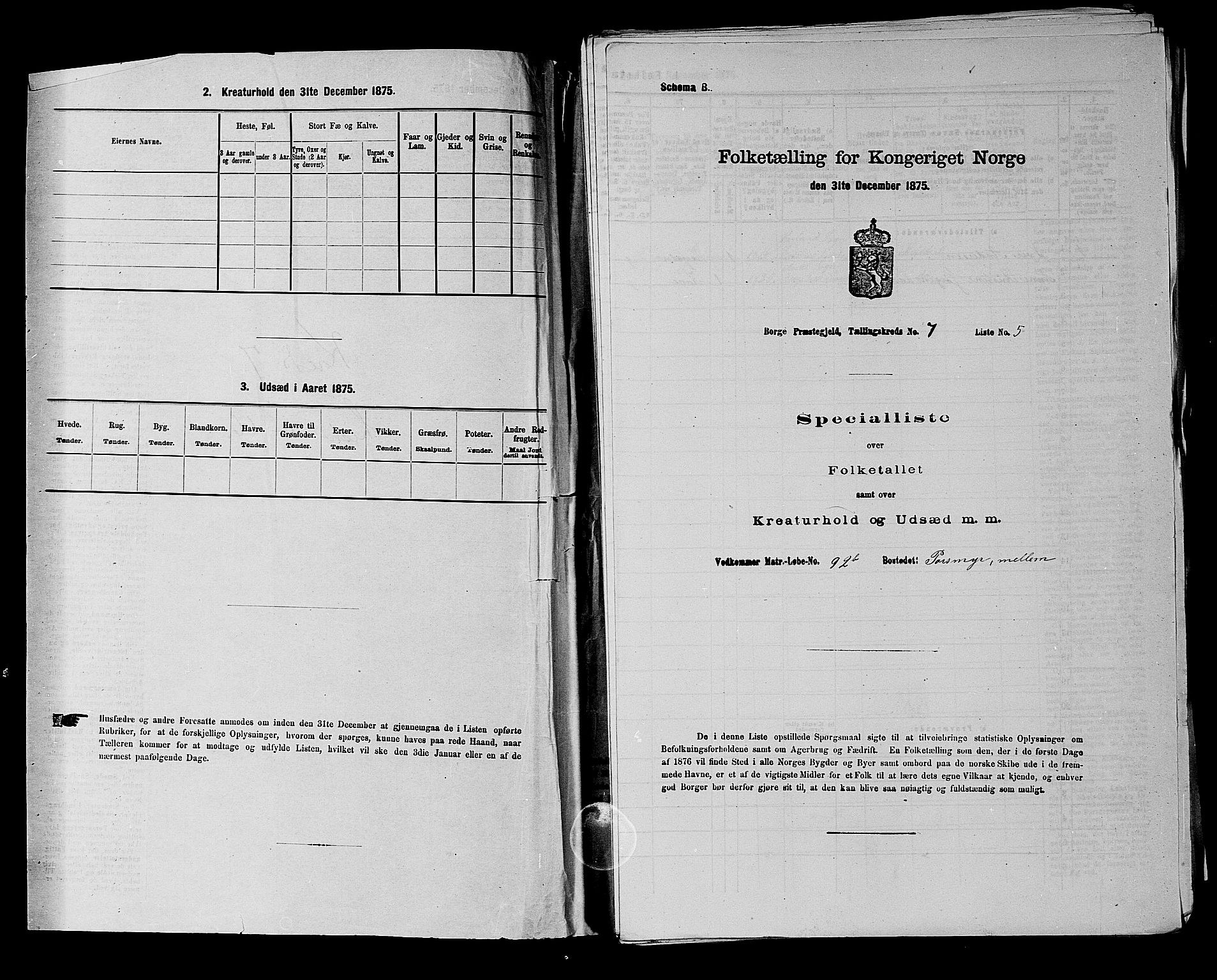 RA, Folketelling 1875 for 0113P Borge prestegjeld, 1875, s. 963