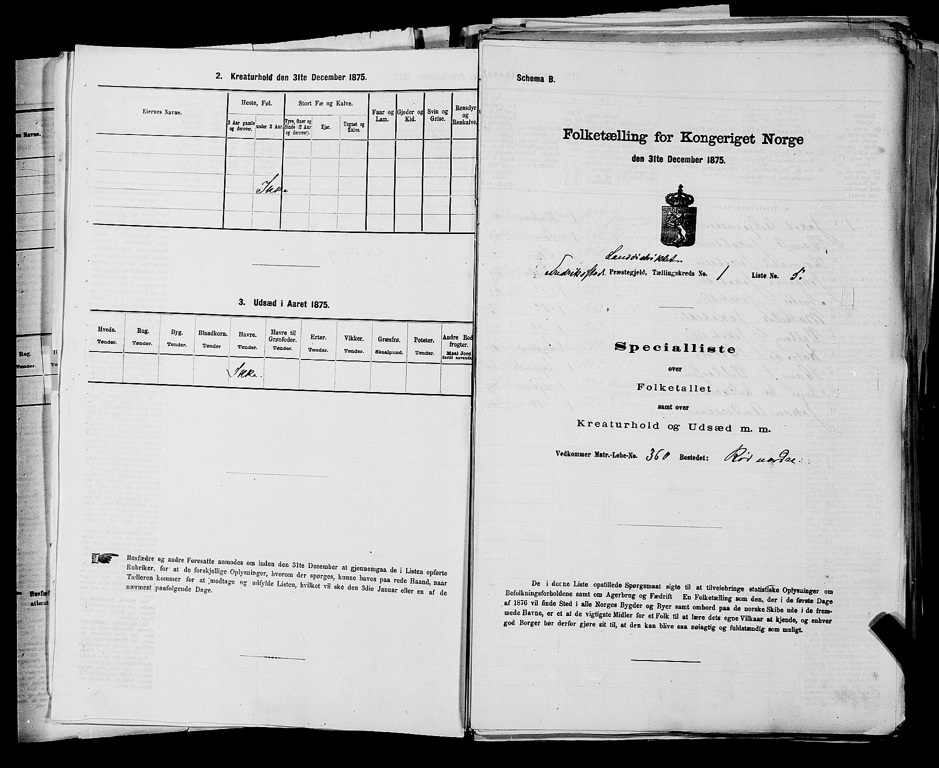 RA, Folketelling 1875 for 0132L Fredrikstad prestegjeld, Glemmen sokn, 1875, s. 39