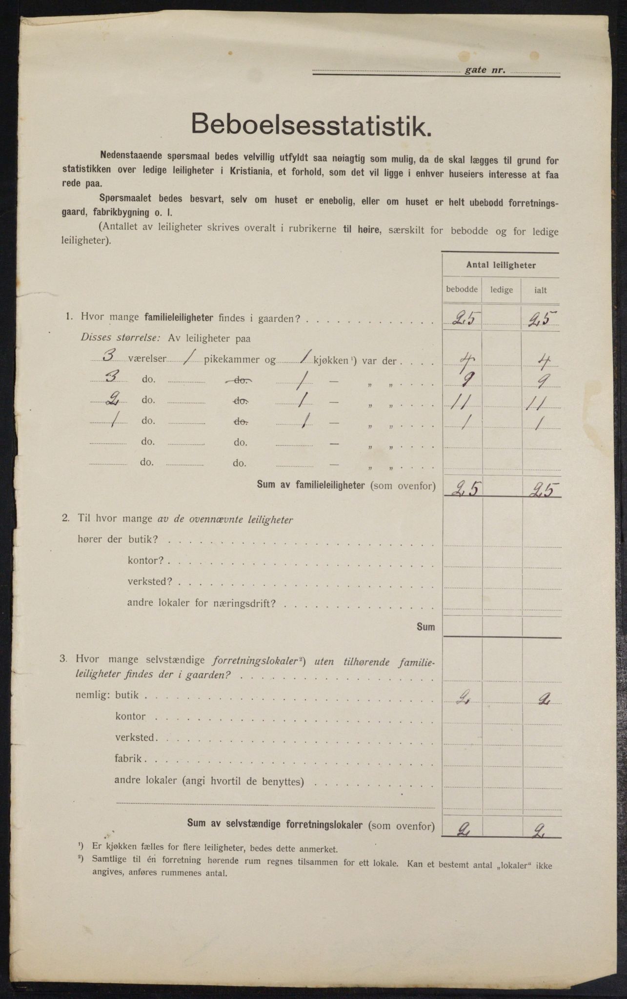 OBA, Kommunal folketelling 1.2.1912 for Kristiania, 1912, s. 127298