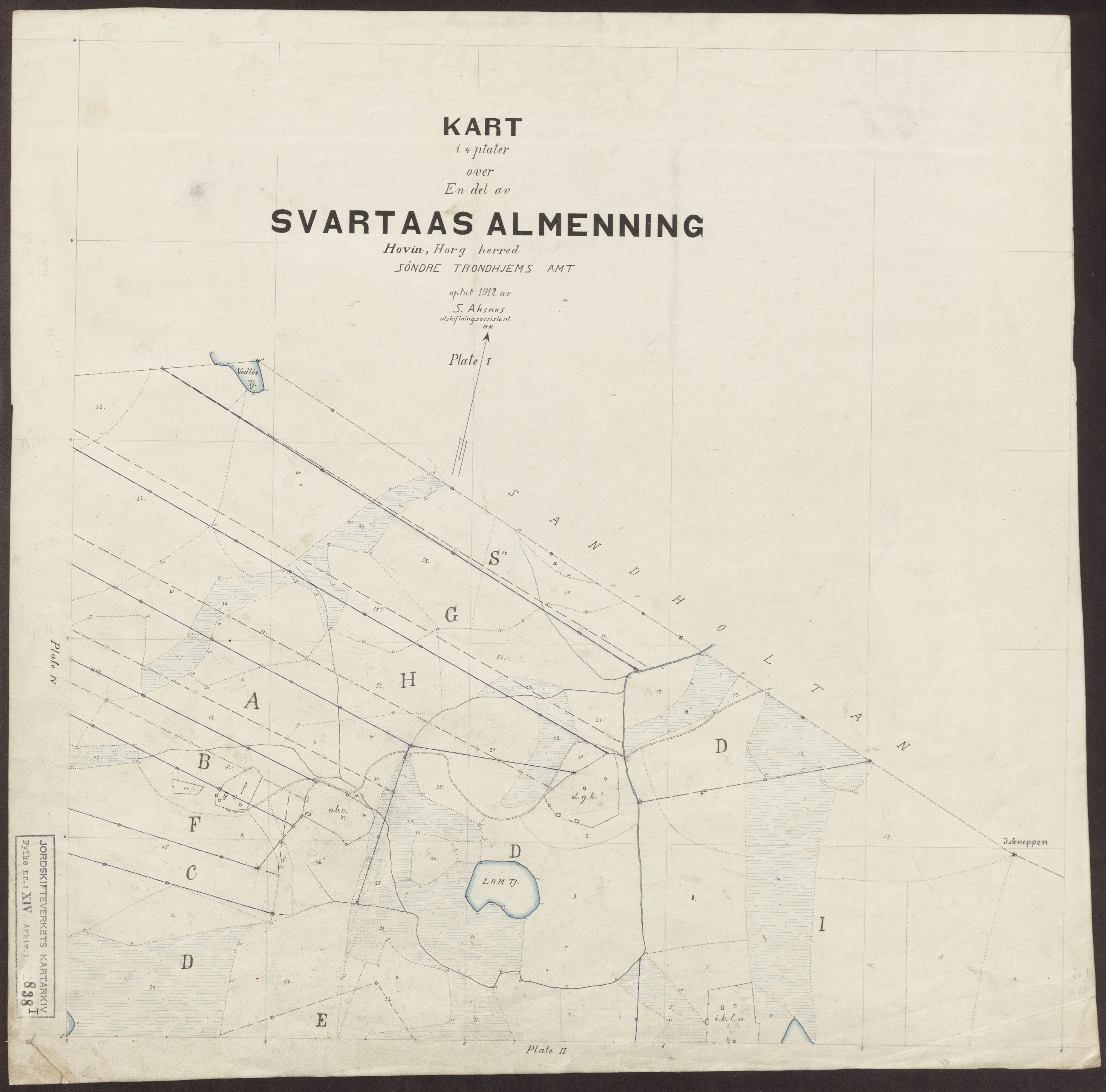 Jordskifteverkets kartarkiv, RA/S-3929/T, 1859-1988, s. 1281