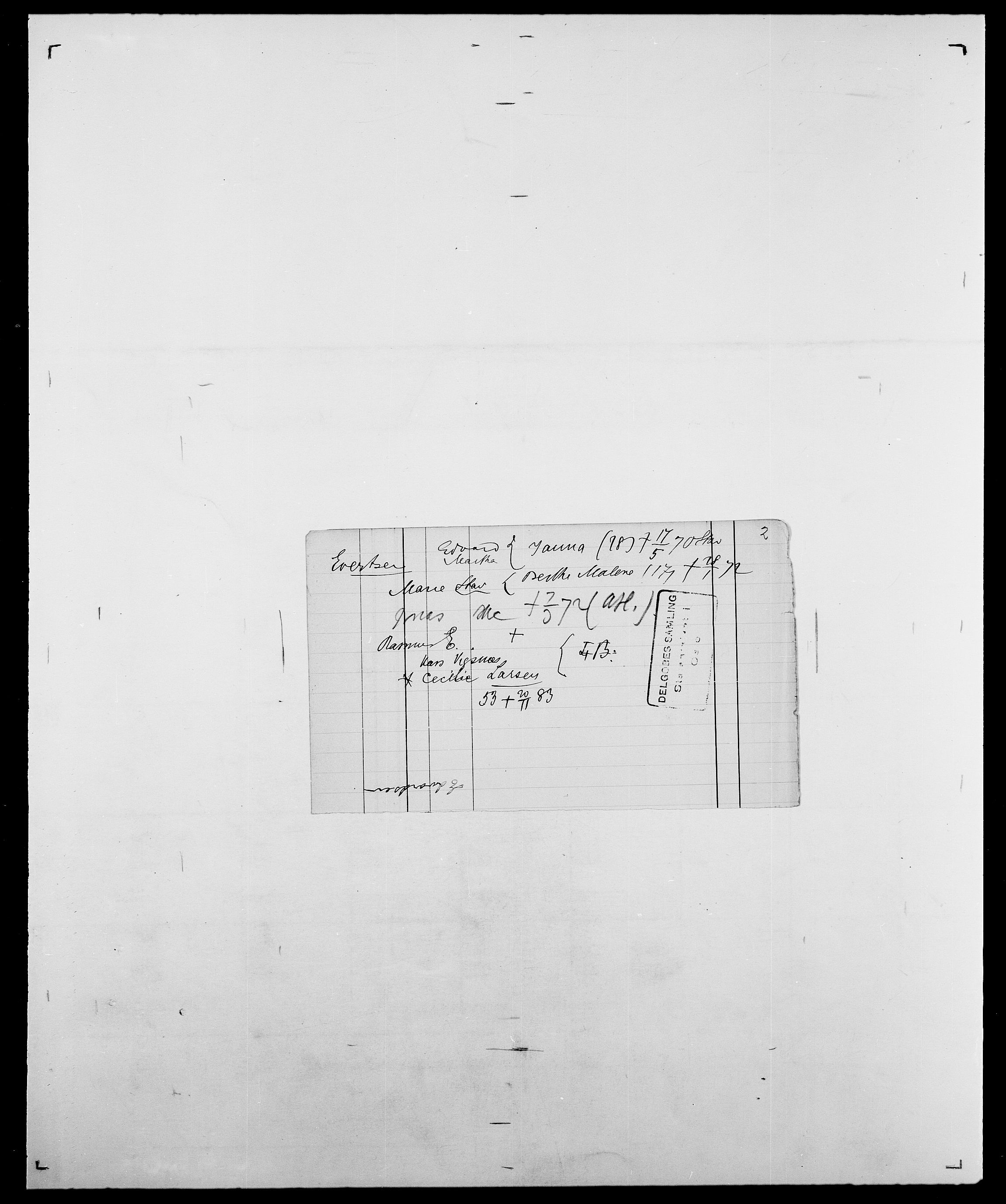 Delgobe, Charles Antoine - samling, SAO/PAO-0038/D/Da/L0010: Dürendahl - Fagelund, s. 150