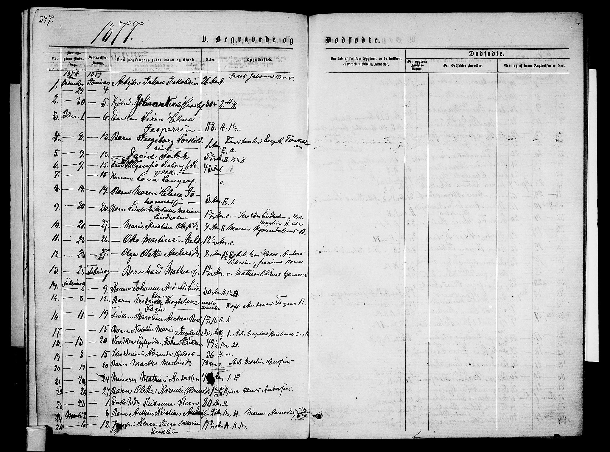 Tønsberg kirkebøker, AV/SAKO-A-330/G/Ga/L0005: Klokkerbok nr. 5, 1875-1885, s. 347