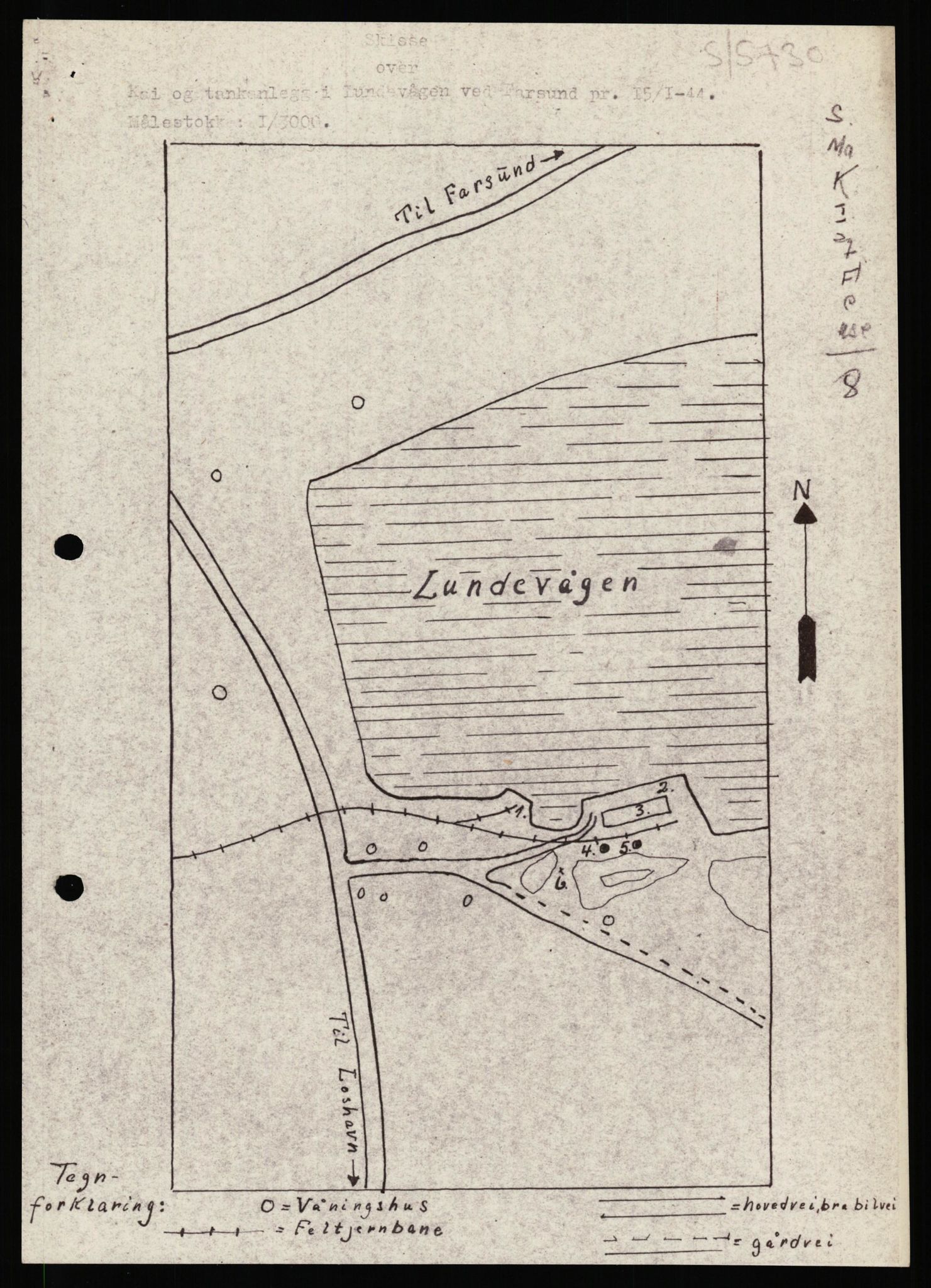 Forsvaret, Forsvarets overkommando II, AV/RA-RAFA-3915/D/Dd/L0008: Minefields. Prohibited Areas. Airfields, 1944, s. 53