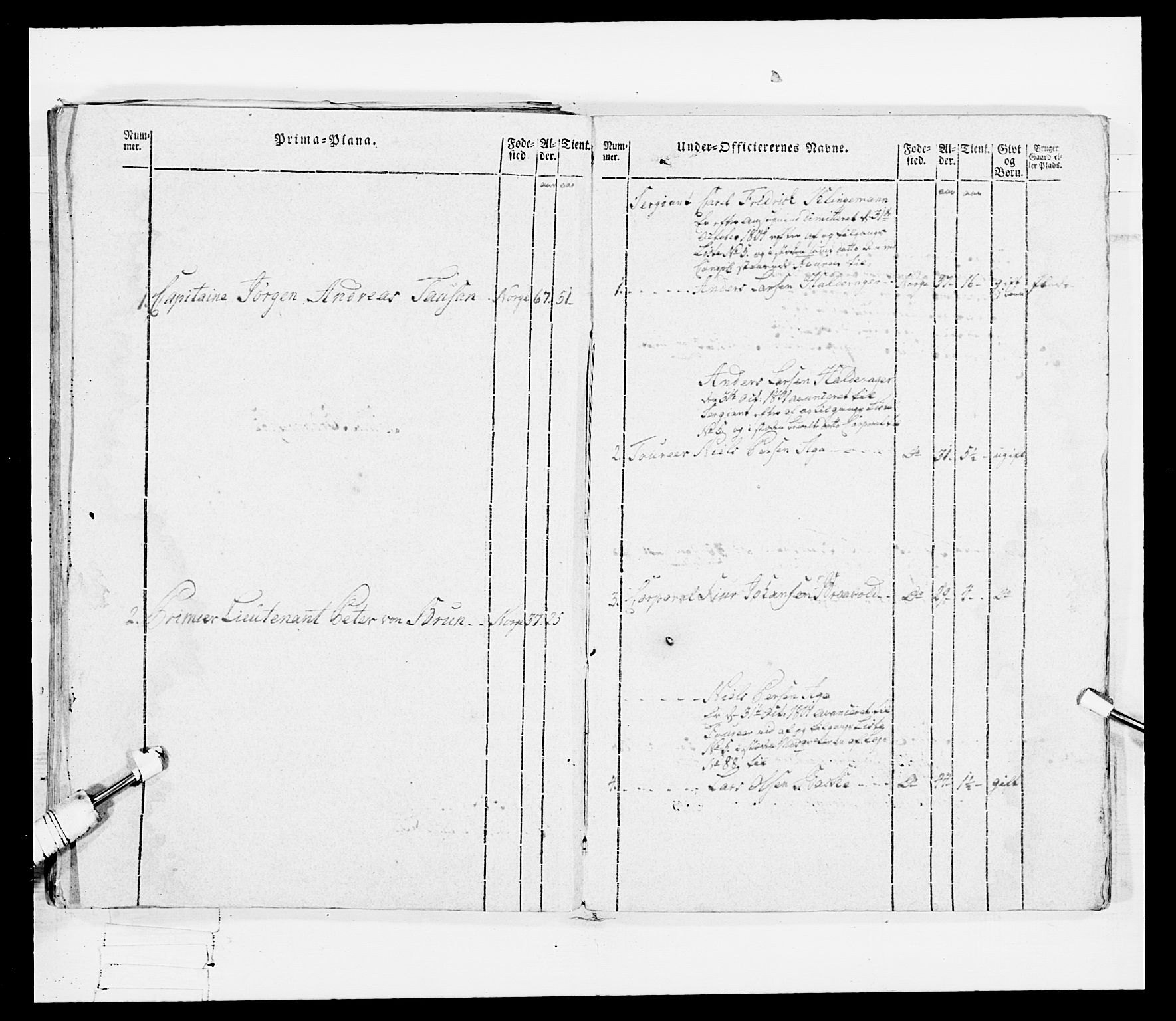 Generalitets- og kommissariatskollegiet, Det kongelige norske kommissariatskollegium, AV/RA-EA-5420/E/Eh/L0097: Bergenhusiske nasjonale infanteriregiment, 1803-1807, s. 141