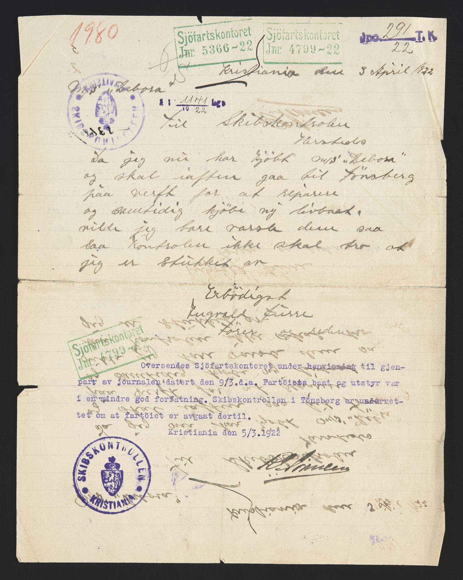 Sjøfartsdirektoratet med forløpere, skipsmapper slettede skip, AV/RA-S-4998/F/Fa/L0235: --, 1847-1930, s. 121