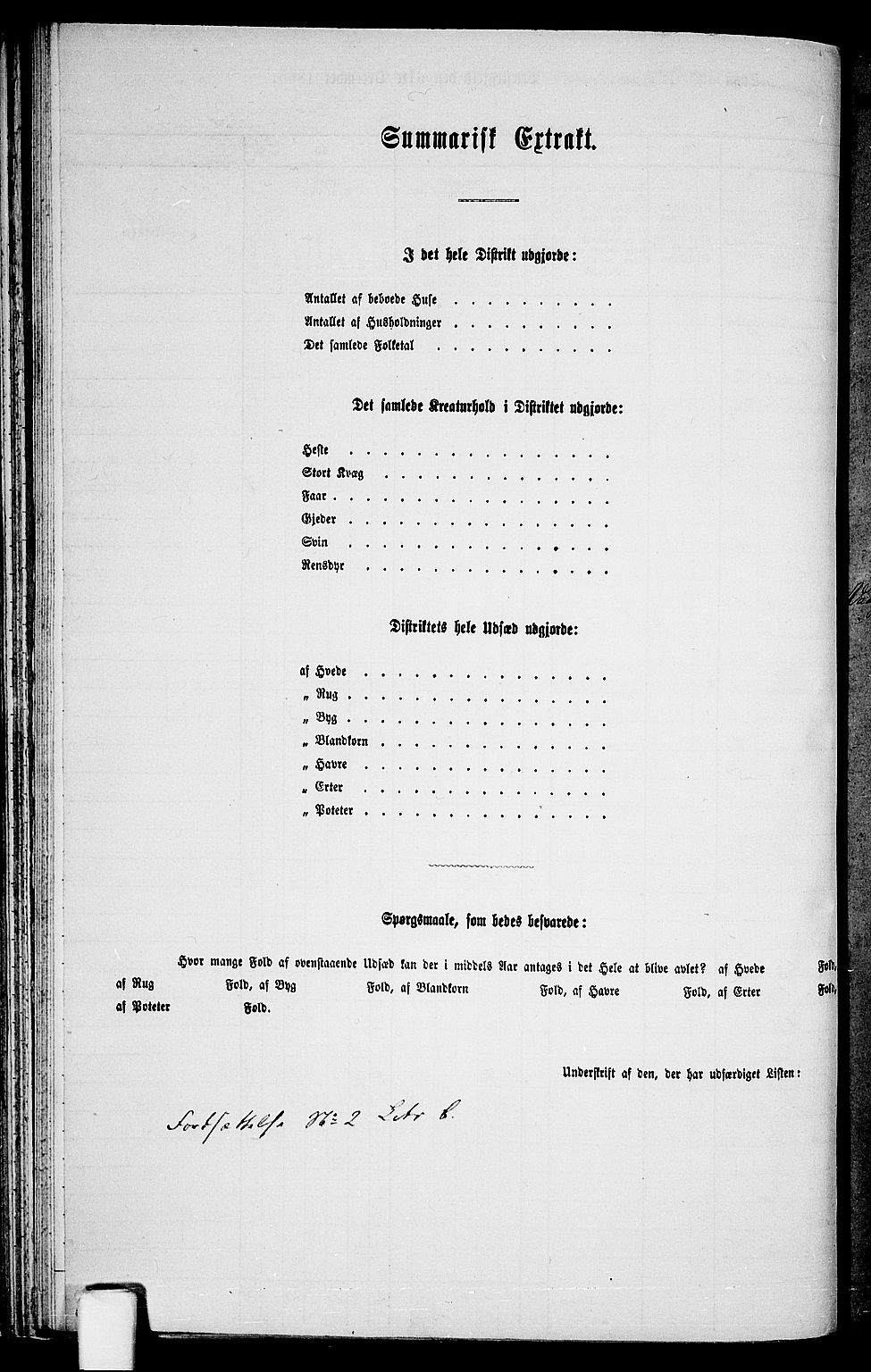 RA, Folketelling 1865 for 1012P Oddernes prestegjeld, 1865, s. 48