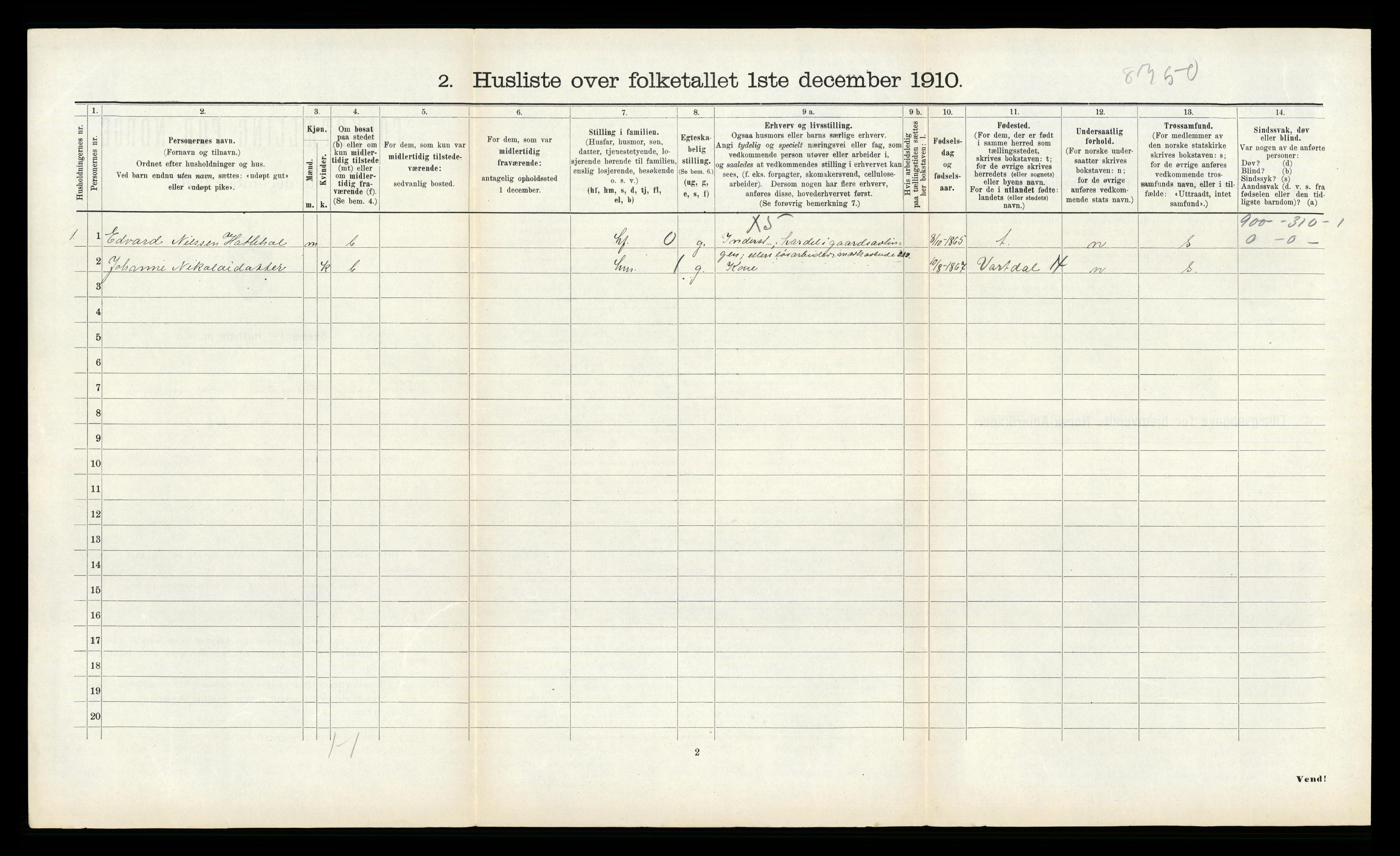 RA, Folketelling 1910 for 1531 Borgund herred, 1910, s. 242