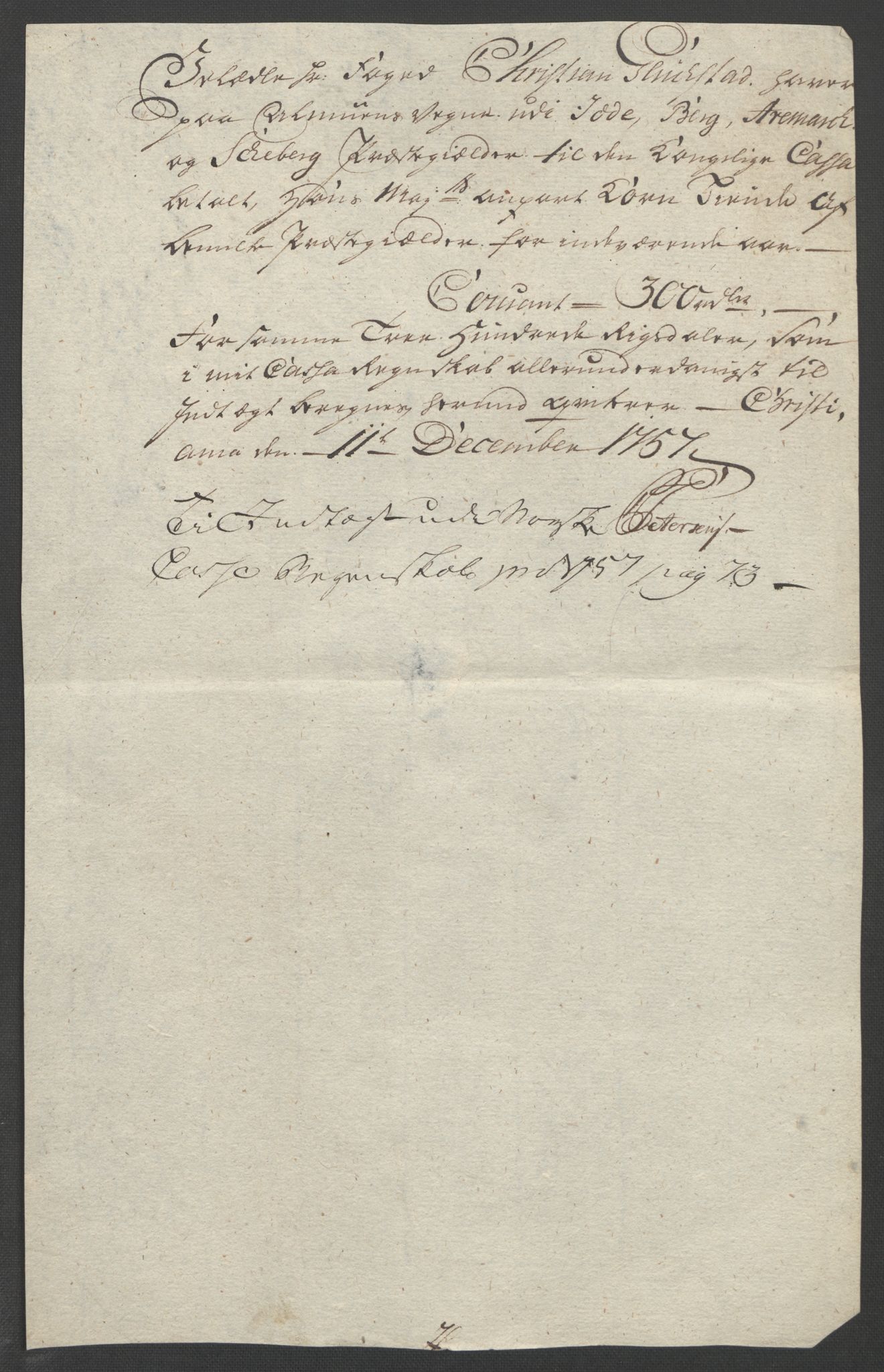 Rentekammeret inntil 1814, Reviderte regnskaper, Fogderegnskap, AV/RA-EA-4092/R01/L0097: Ekstraskatten Idd og Marker, 1756-1767, s. 357