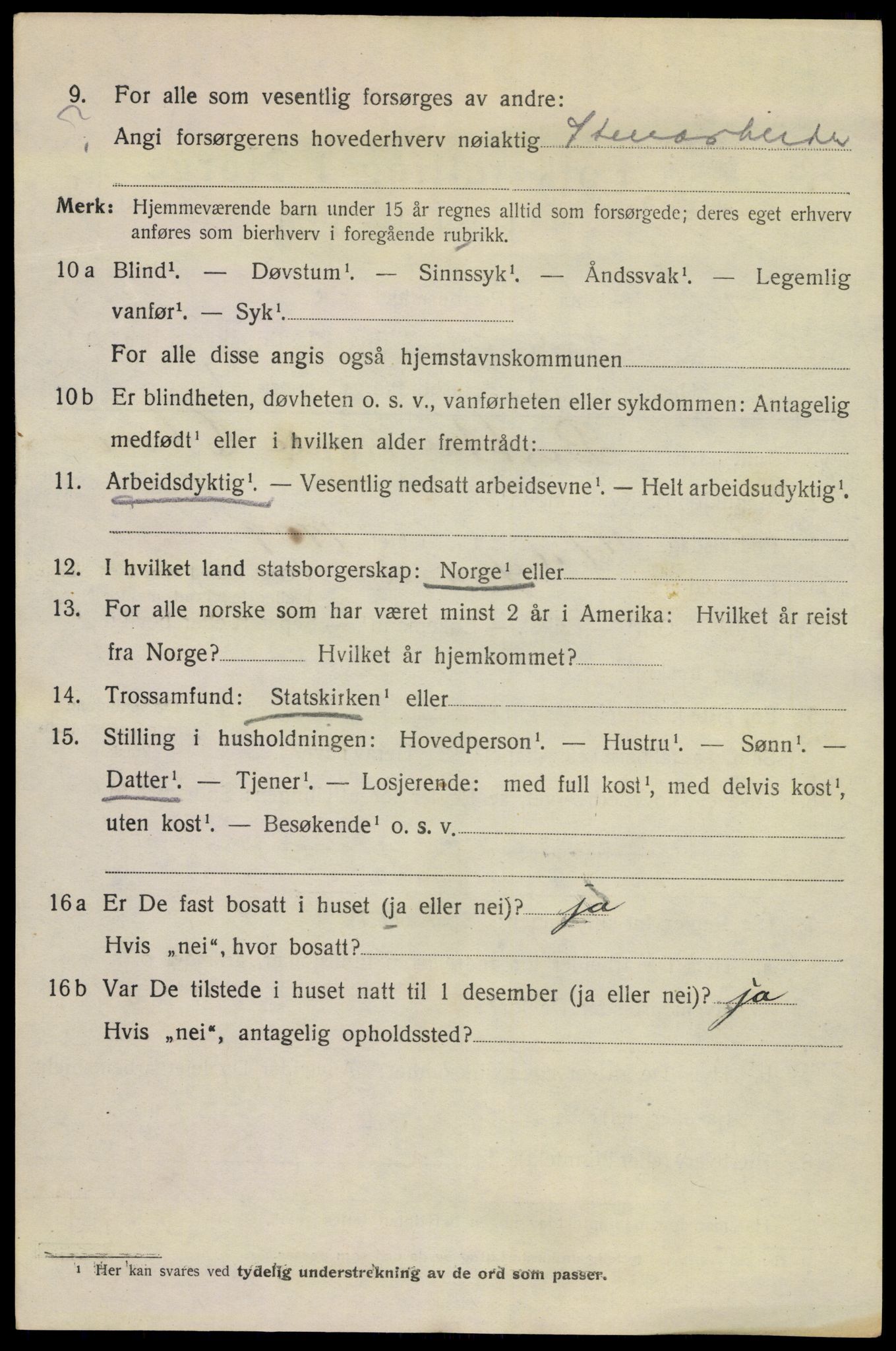 SAKO, Folketelling 1920 for 0801 Kragerø kjøpstad, 1920, s. 11112