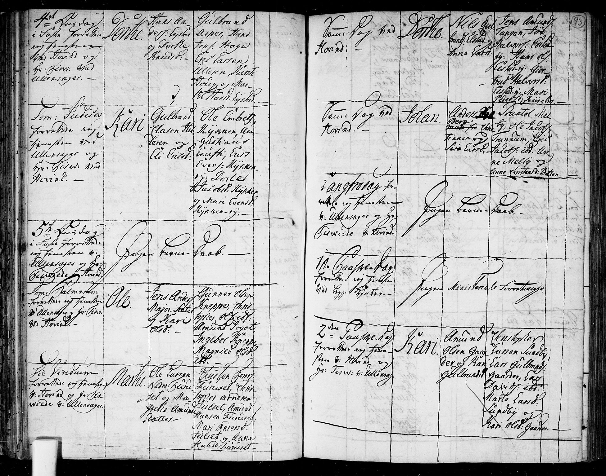 Ullensaker prestekontor Kirkebøker, AV/SAO-A-10236a/F/Fa/L0006: Ministerialbok nr. I 6, 1762-1785, s. 93
