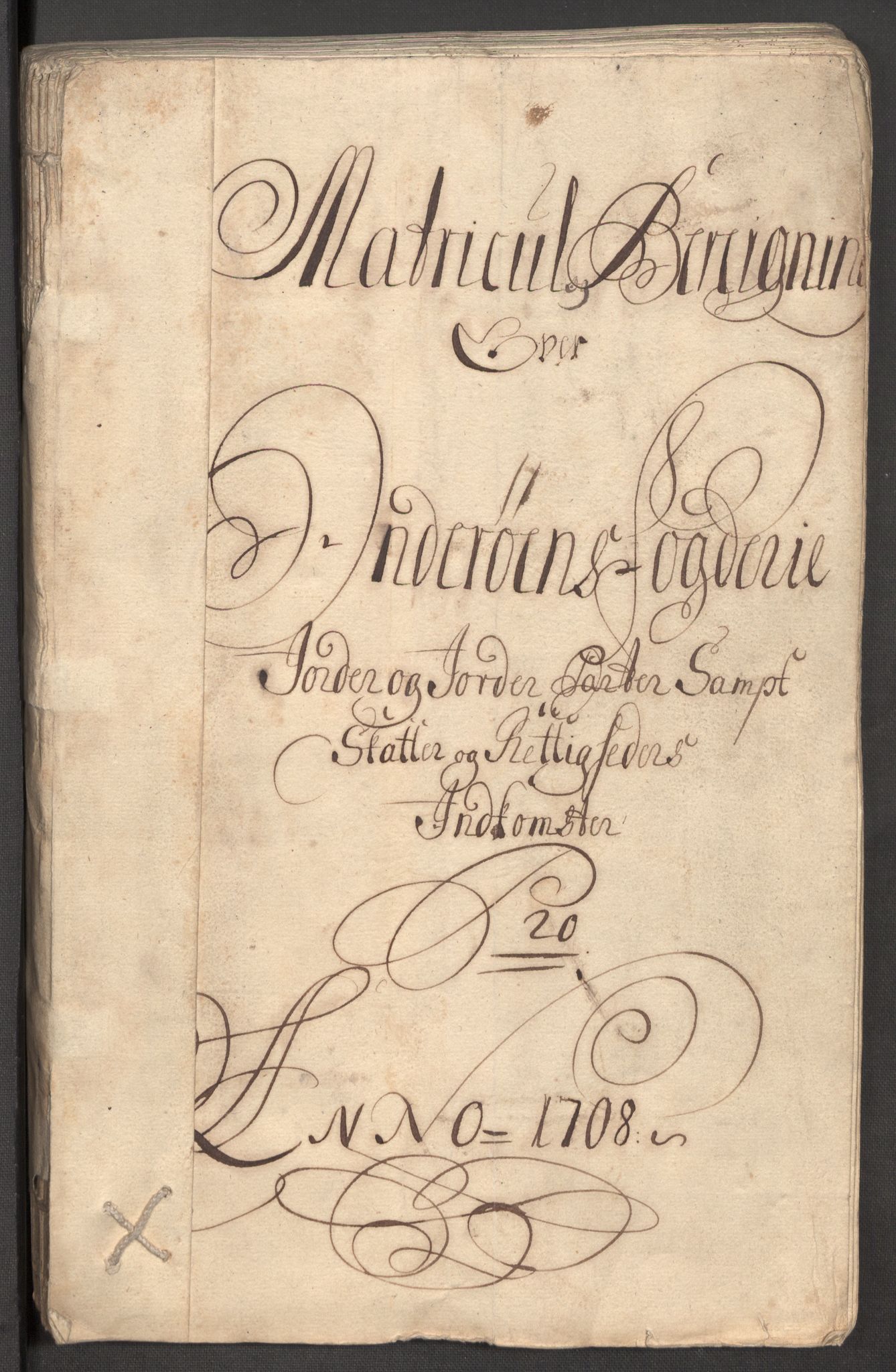 Rentekammeret inntil 1814, Reviderte regnskaper, Fogderegnskap, RA/EA-4092/R63/L4316: Fogderegnskap Inderøy, 1708, s. 23