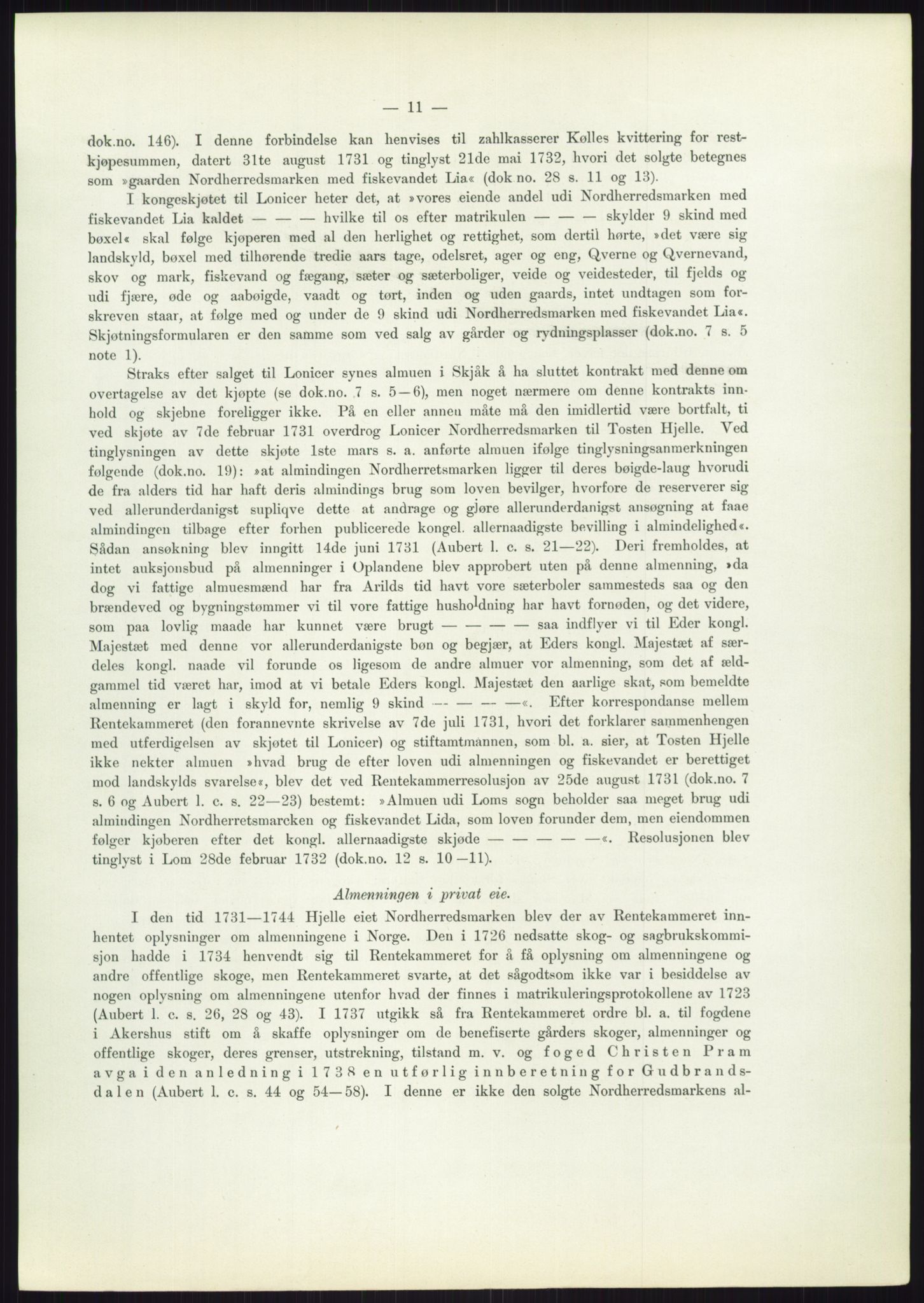 Høyfjellskommisjonen, AV/RA-S-1546/X/Xa/L0001: Nr. 1-33, 1909-1953, s. 2920