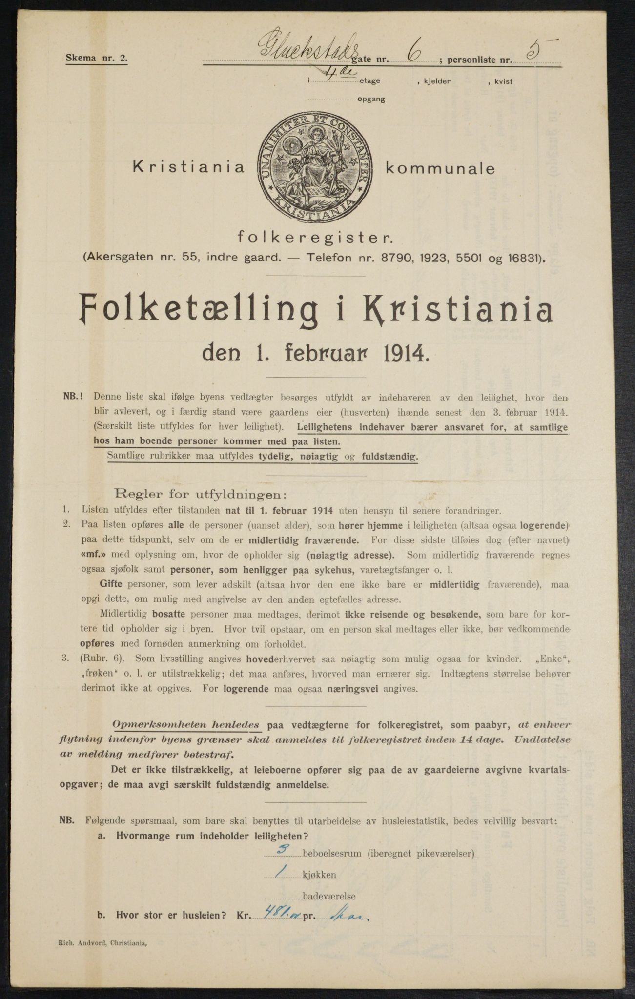 OBA, Kommunal folketelling 1.2.1914 for Kristiania, 1914, s. 29644