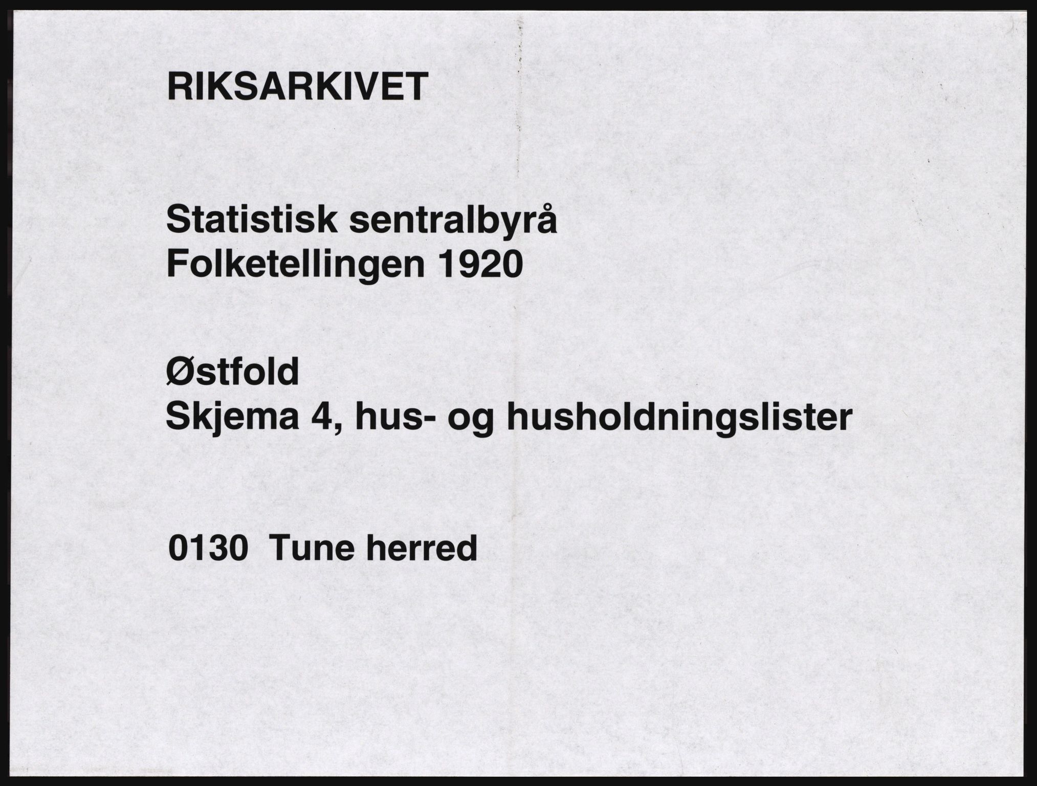 SAO, Folketelling 1920 for 0130 Tune herred, 1920, s. 60