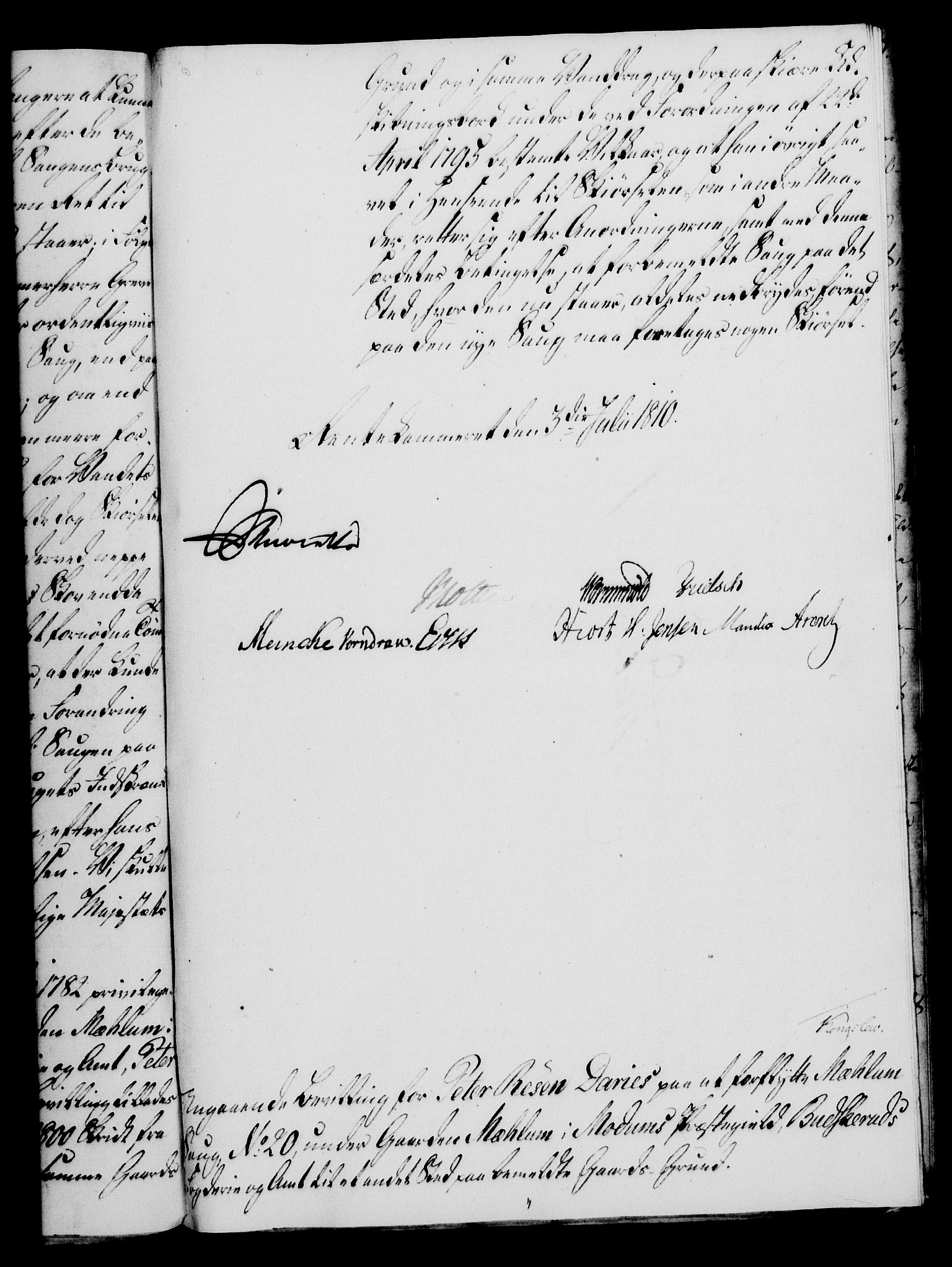 Rentekammeret, Kammerkanselliet, RA/EA-3111/G/Gf/Gfa/L0092: Norsk relasjons- og resolusjonsprotokoll (merket RK 52.92), 1810, s. 367