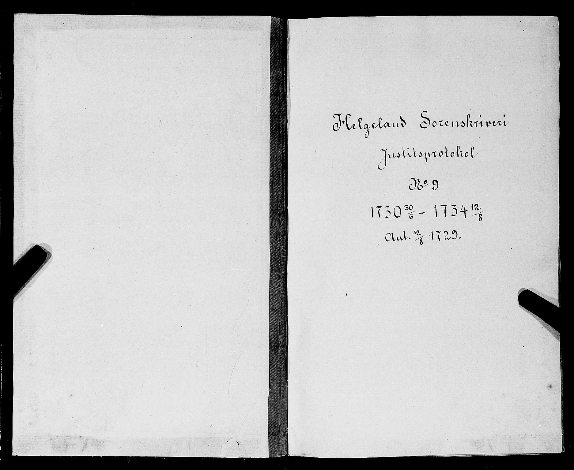 Helgeland sorenskriveri, SAT/A-0004/1/1A/L0008: Tingbok 9, 1730-1734