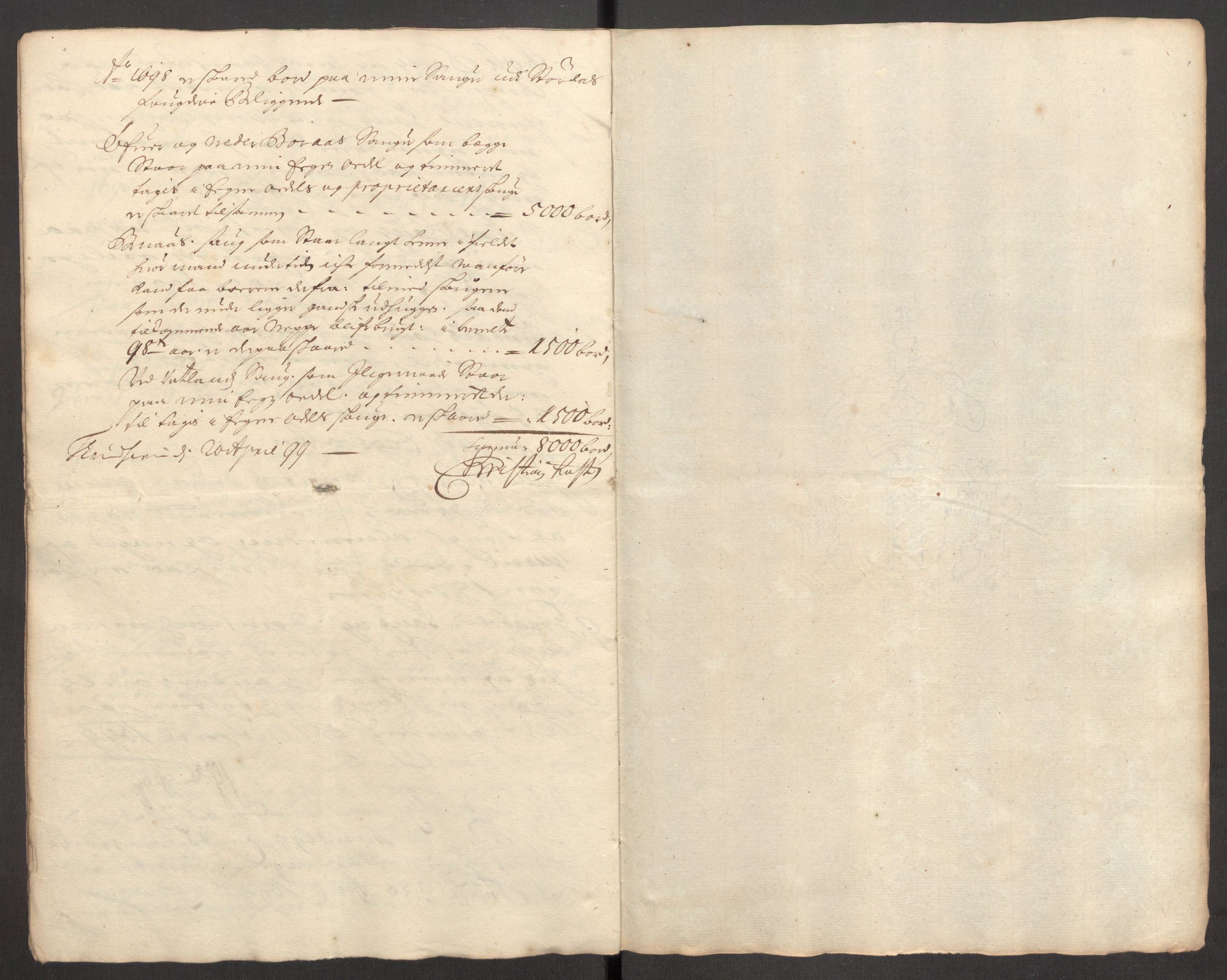 Rentekammeret inntil 1814, Reviderte regnskaper, Fogderegnskap, RA/EA-4092/R62/L4190: Fogderegnskap Stjørdal og Verdal, 1698, s. 164